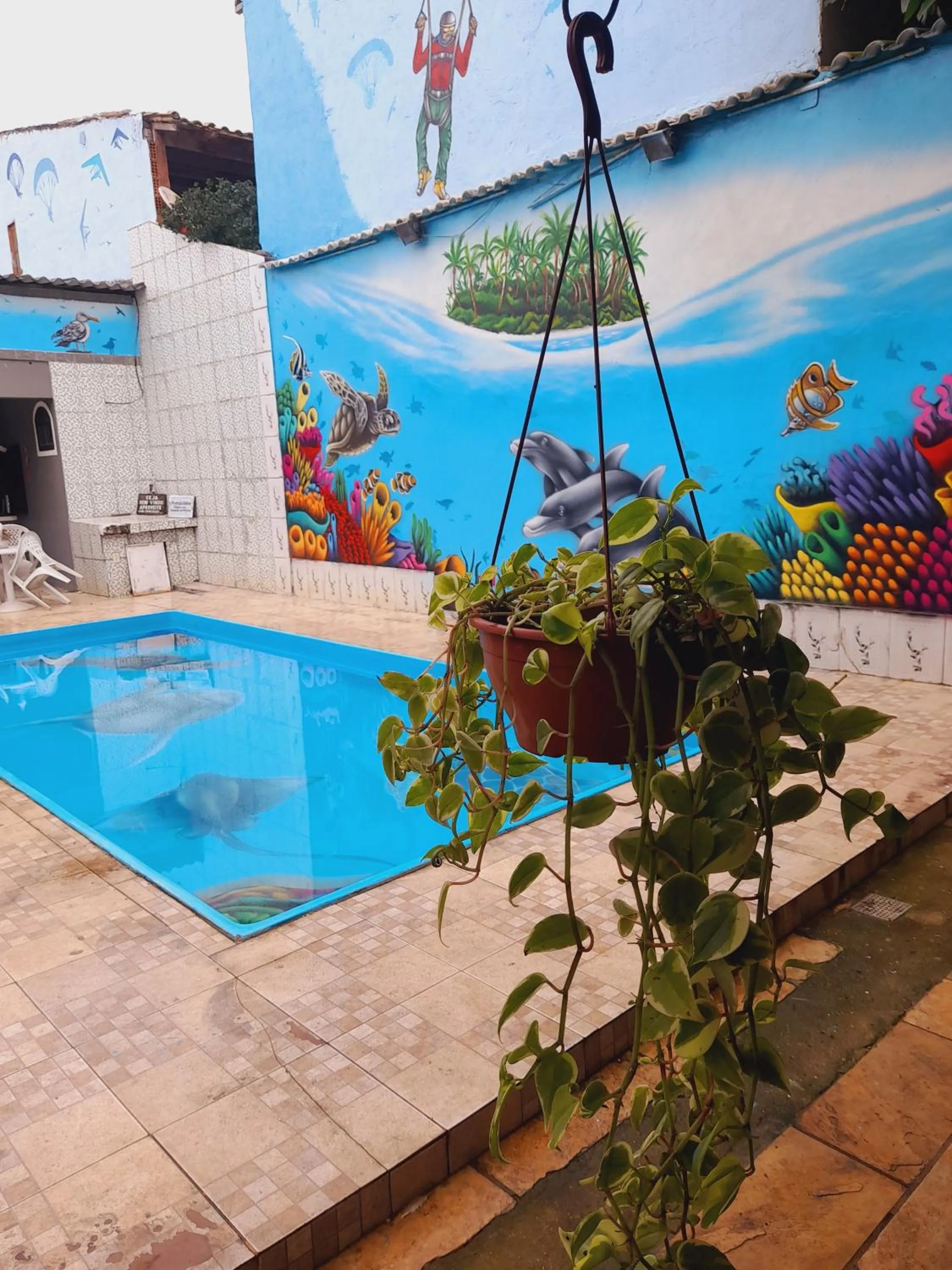 Swimming pool in Pousada Flora Búzios