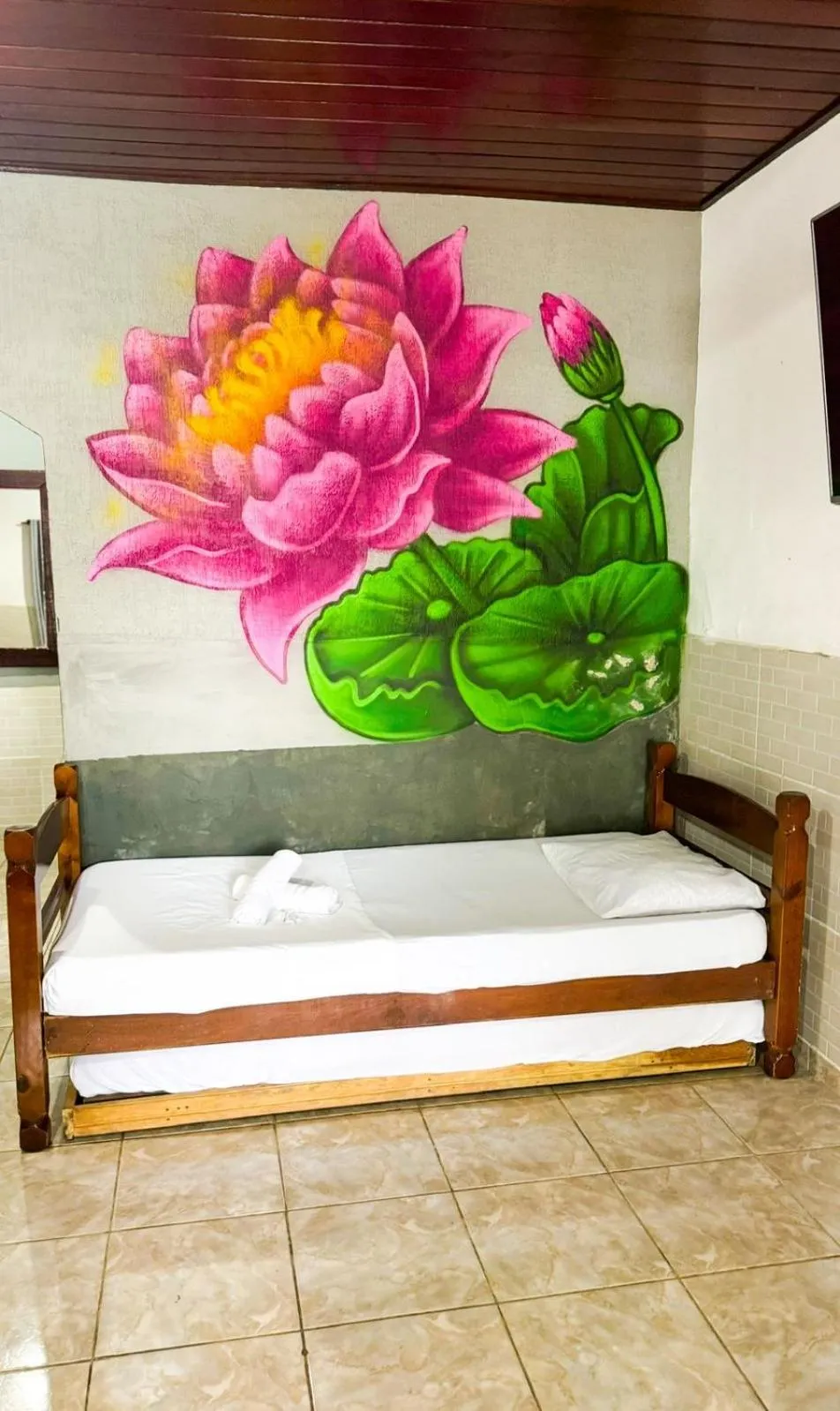 Bed in Pousada Flora Búzios