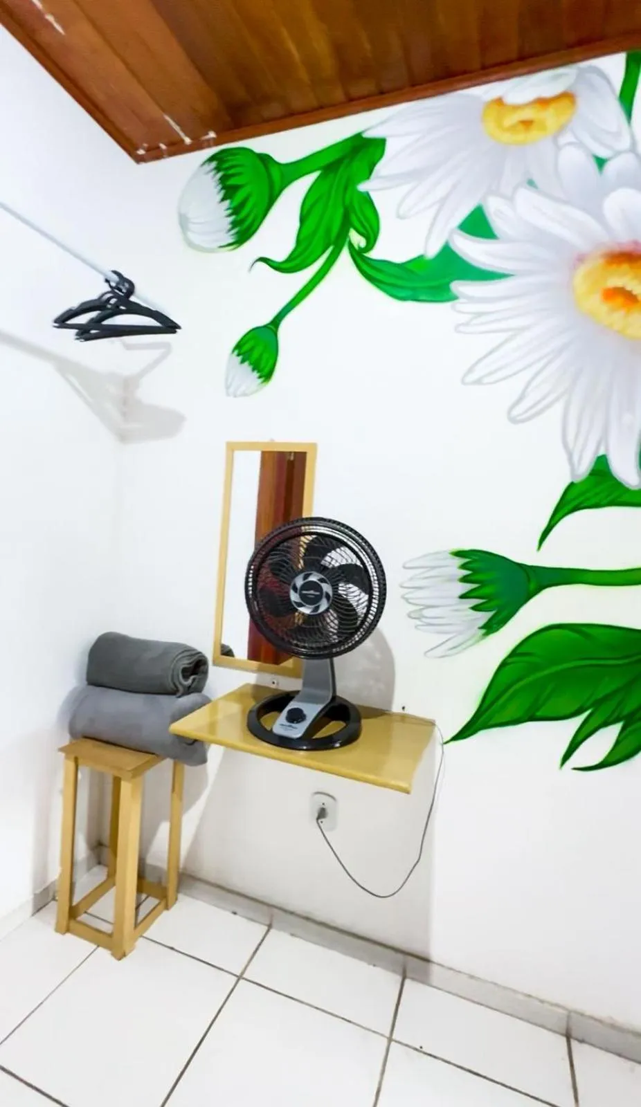 Decorative detail in Pousada Flora Búzios