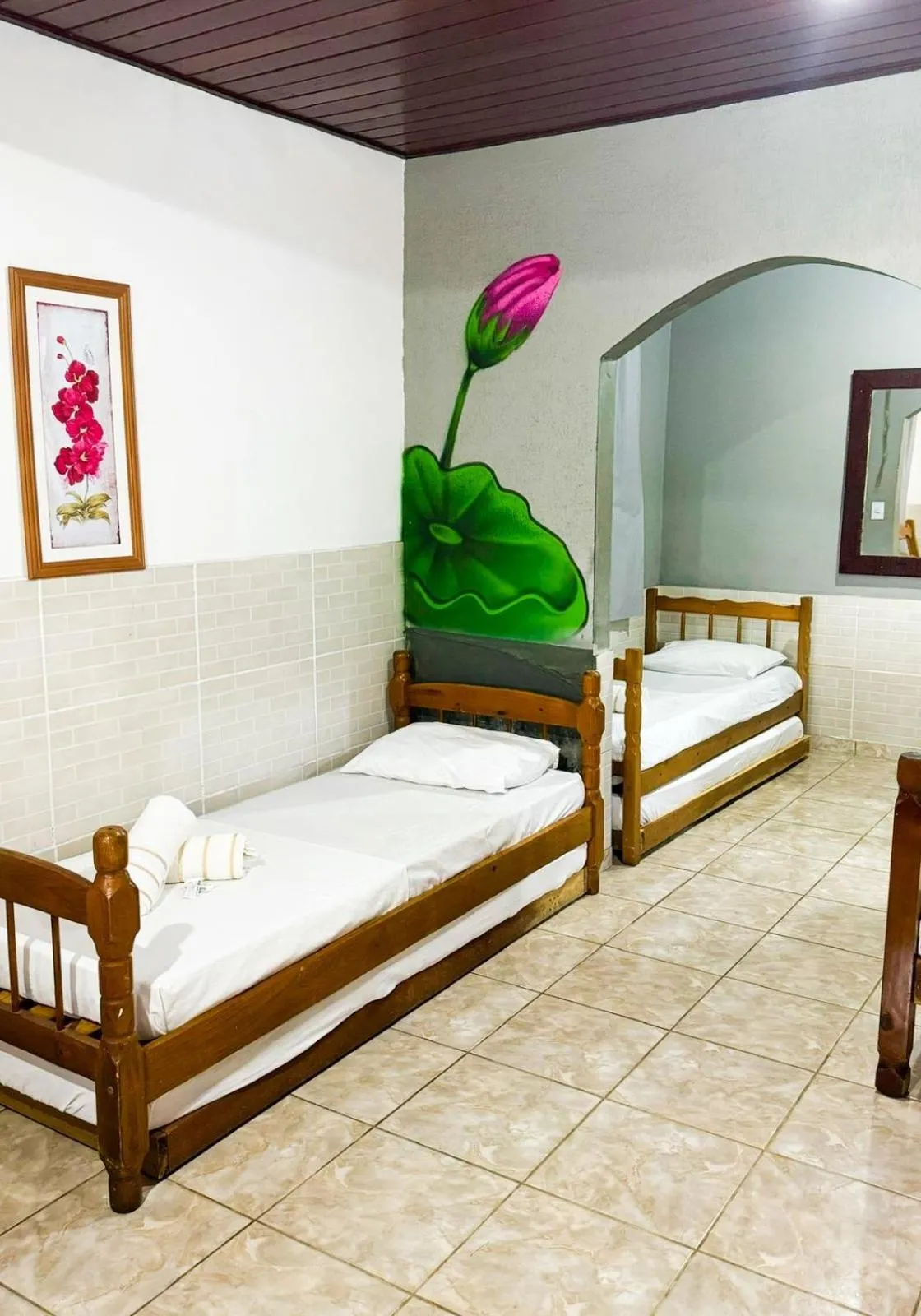 Bed in Pousada Flora Búzios