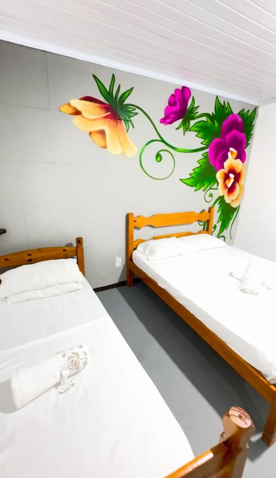 Bed in Pousada Flora Búzios