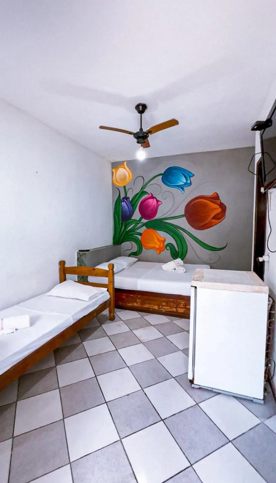 Bed in Pousada Flora Búzios