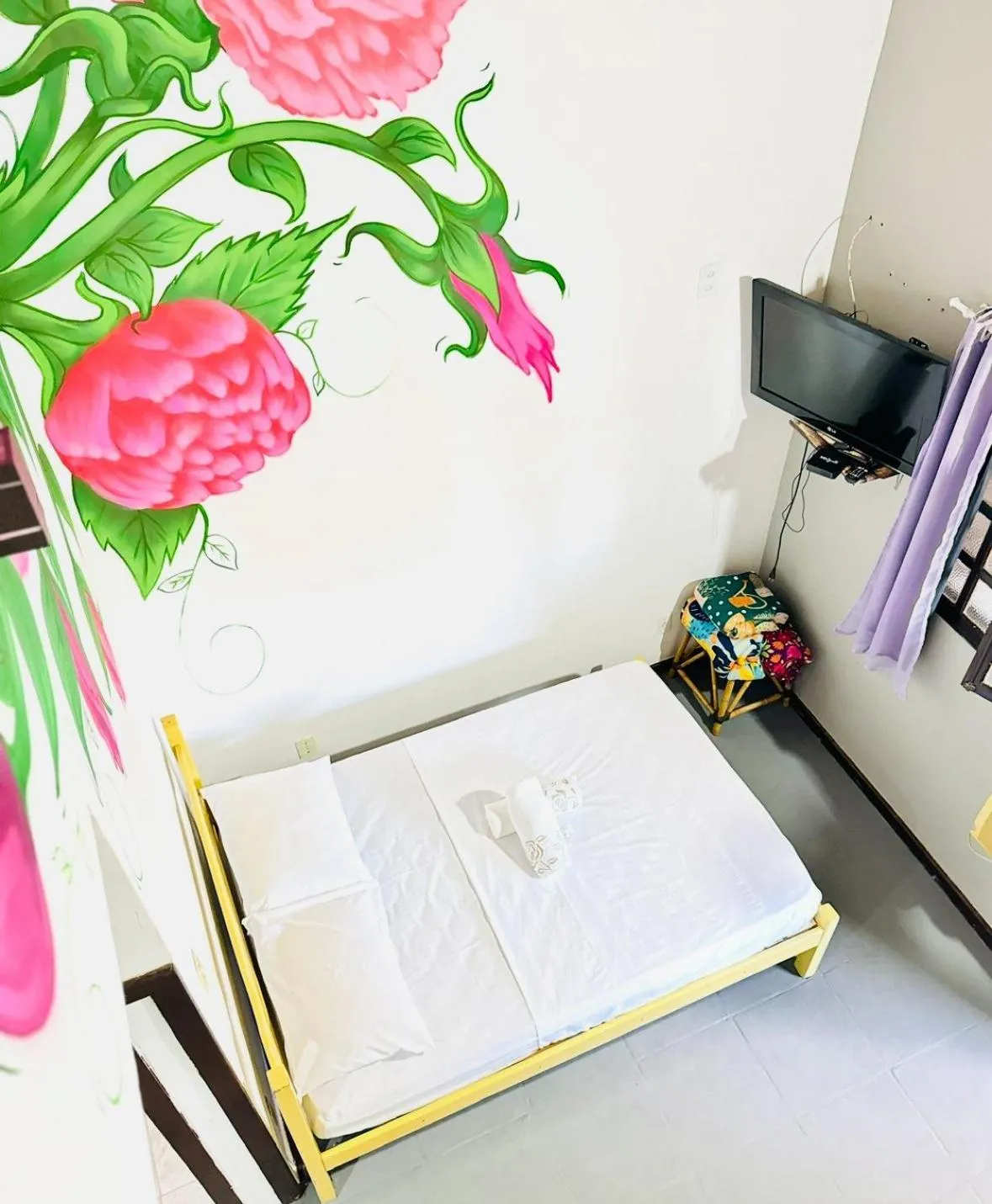 Bed in Pousada Flora Búzios