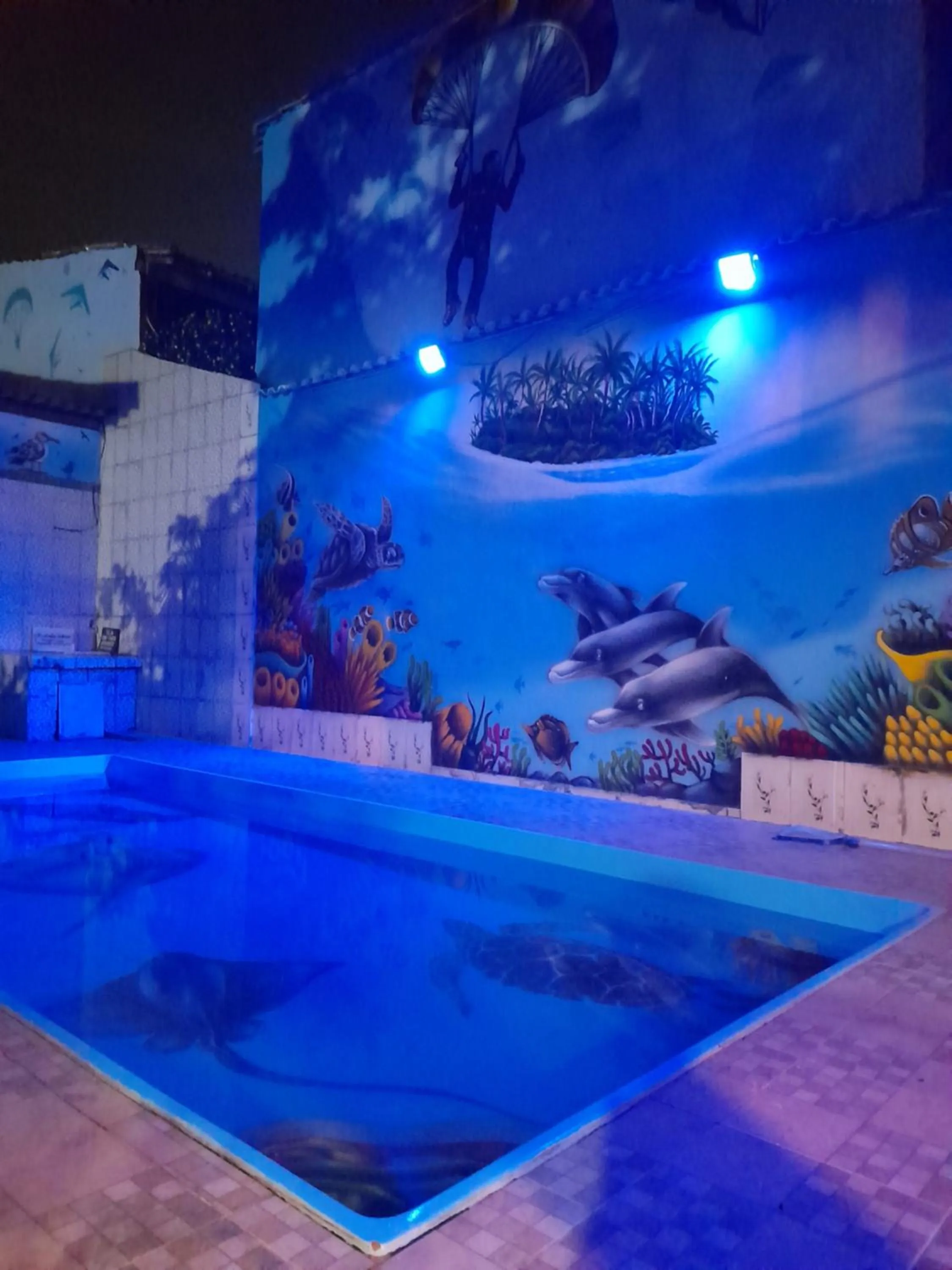 Swimming pool in Pousada Flora Búzios