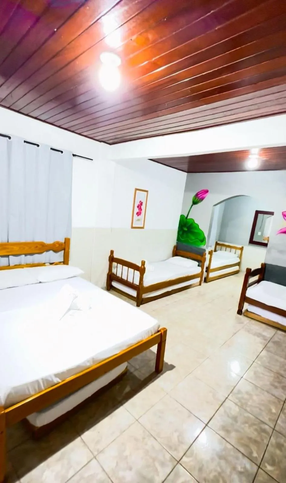 Bed in Pousada Flora Búzios