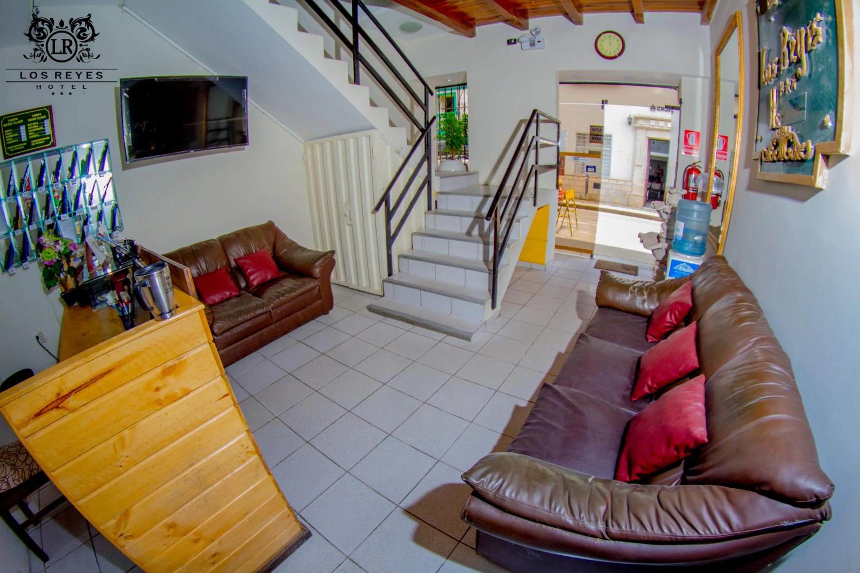 Living room in Hotel Los Reyes