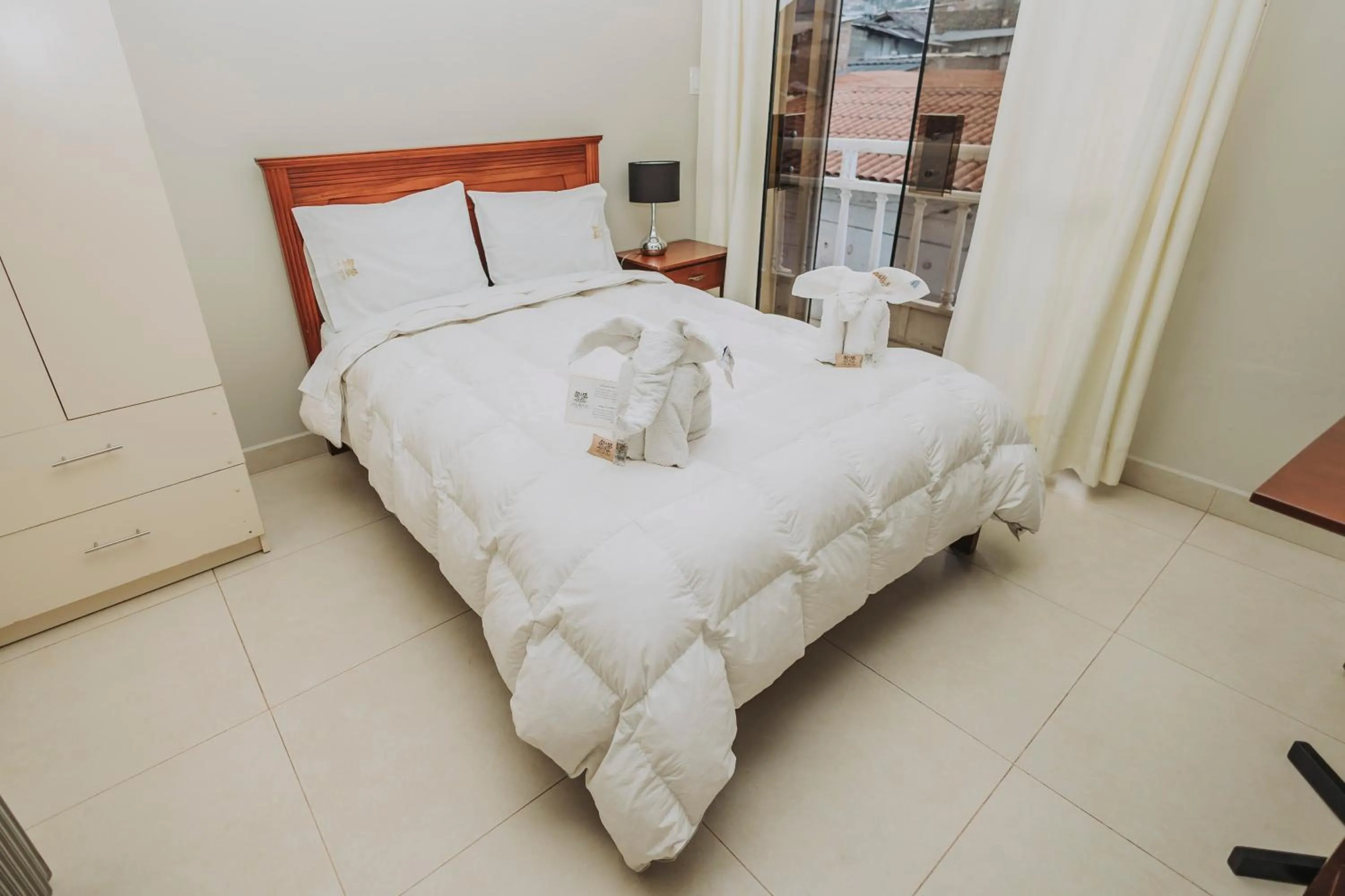 Bed in Hotel Los Reyes