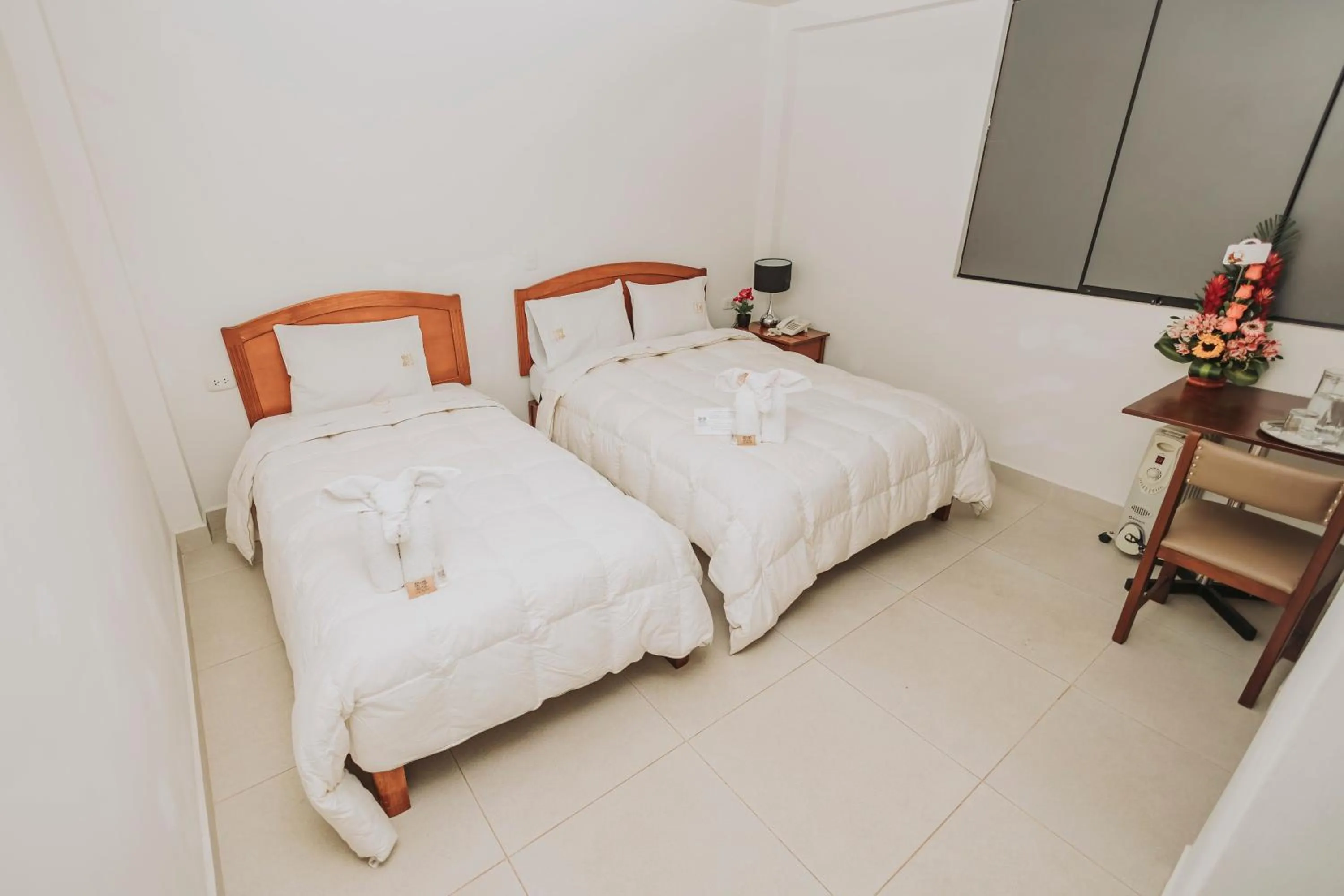 Bed in Hotel Los Reyes