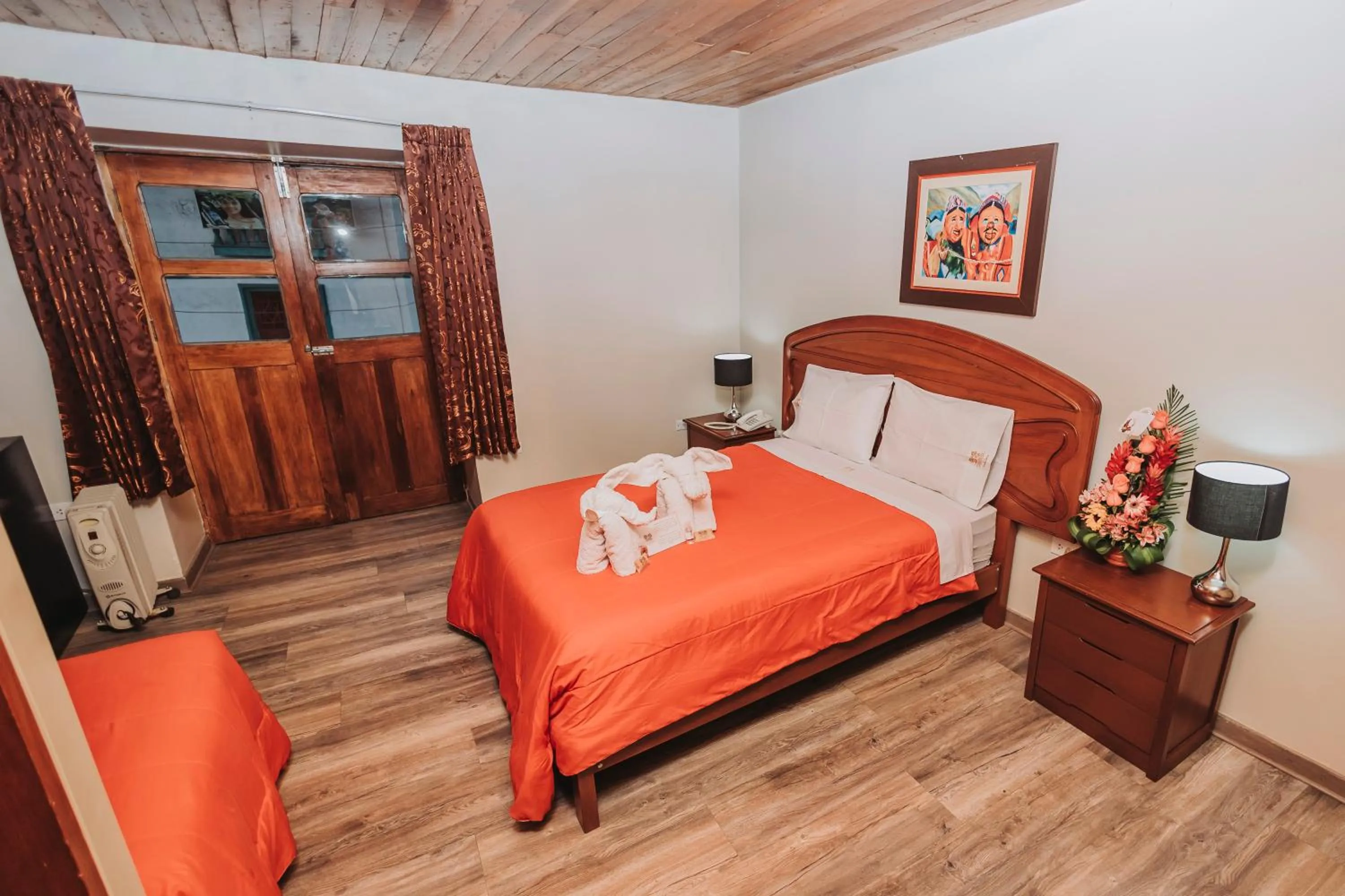 Bed in Hotel Los Reyes