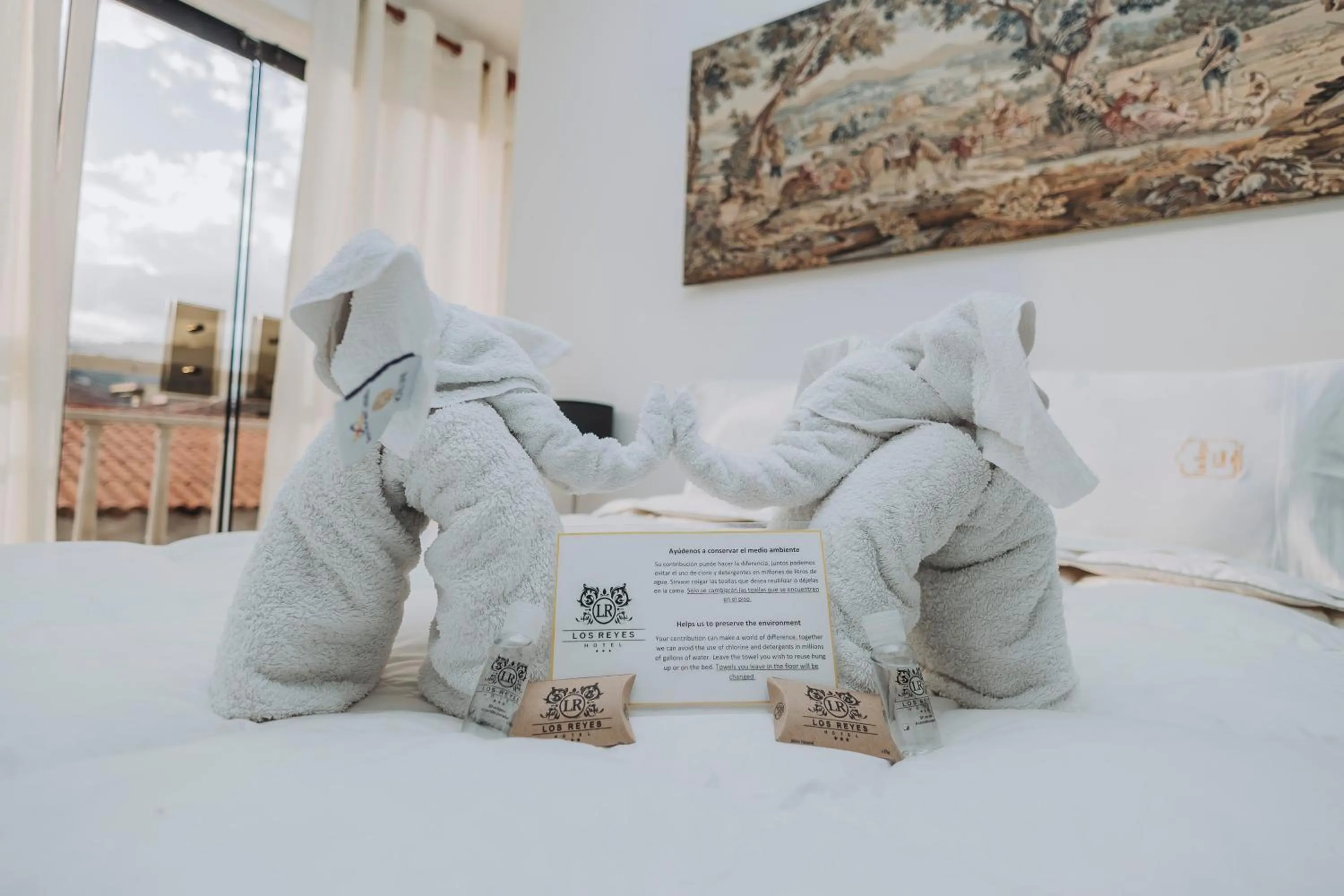 Bed in Hotel Los Reyes