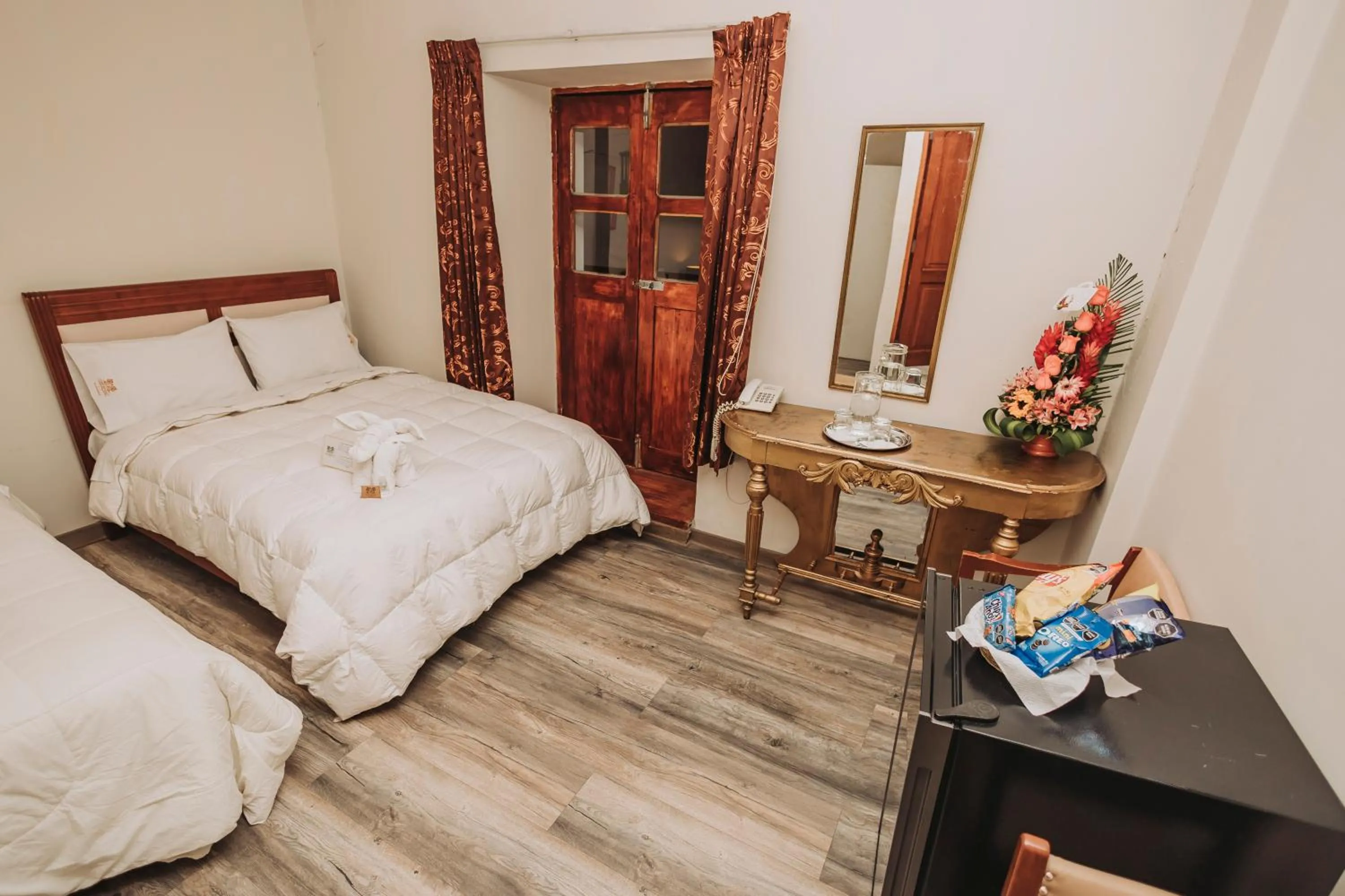 Bed in Hotel Los Reyes