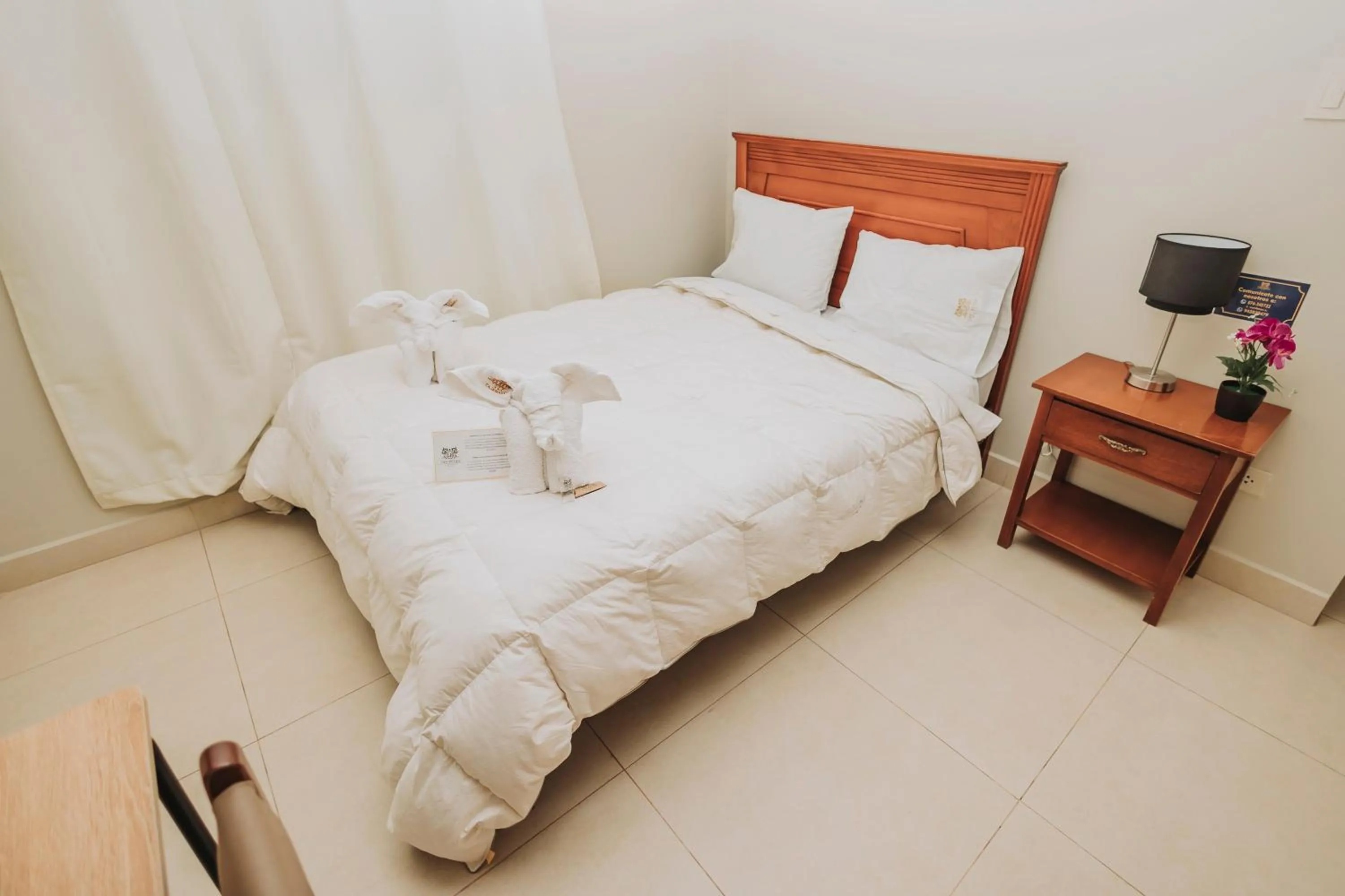 Bed in Hotel Los Reyes