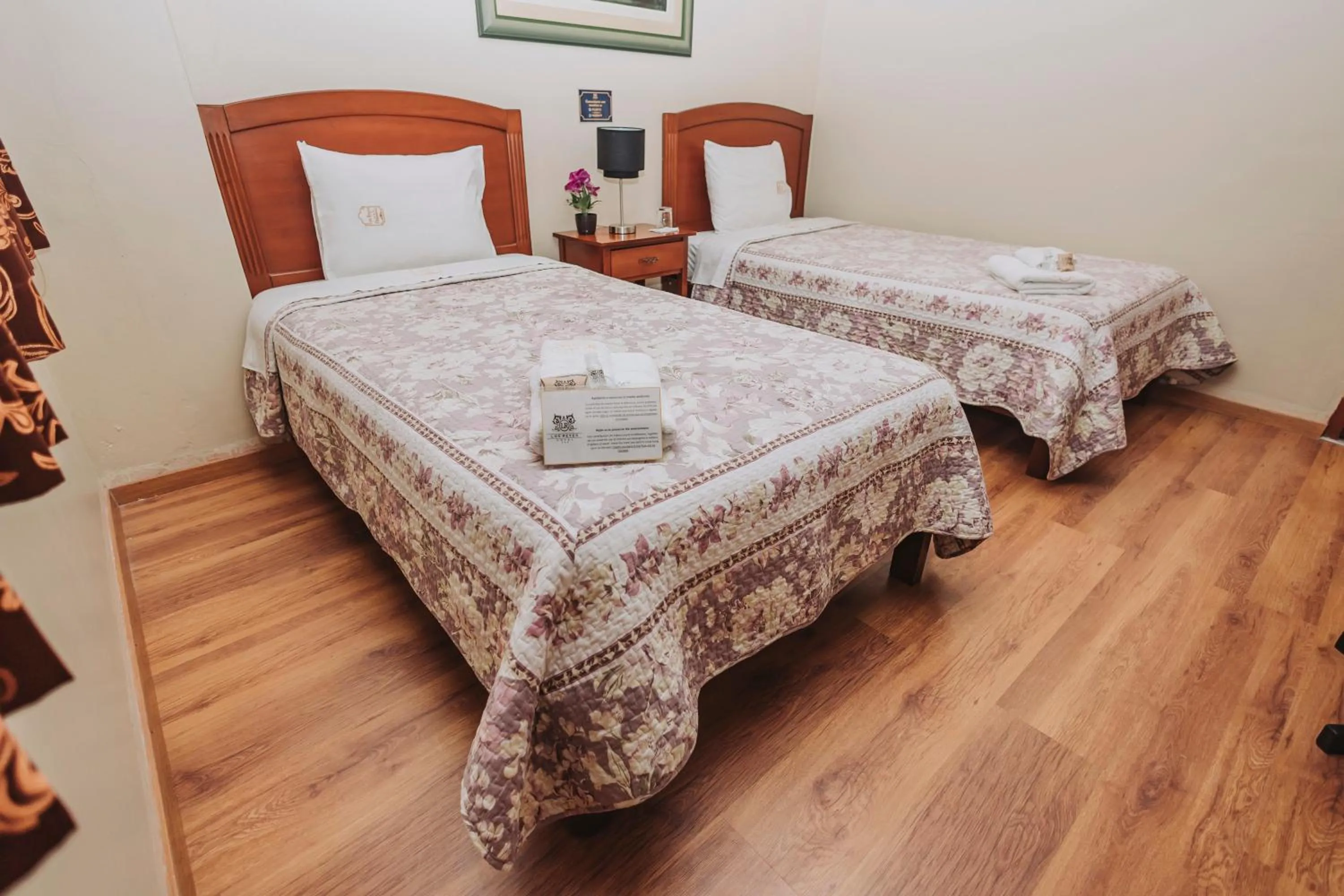 Bed in Hotel Los Reyes