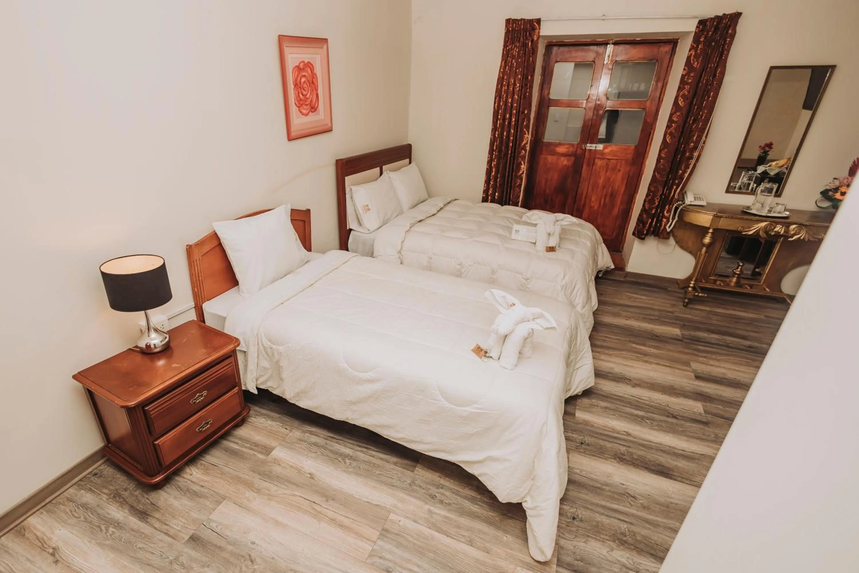 Bed in Hotel Los Reyes