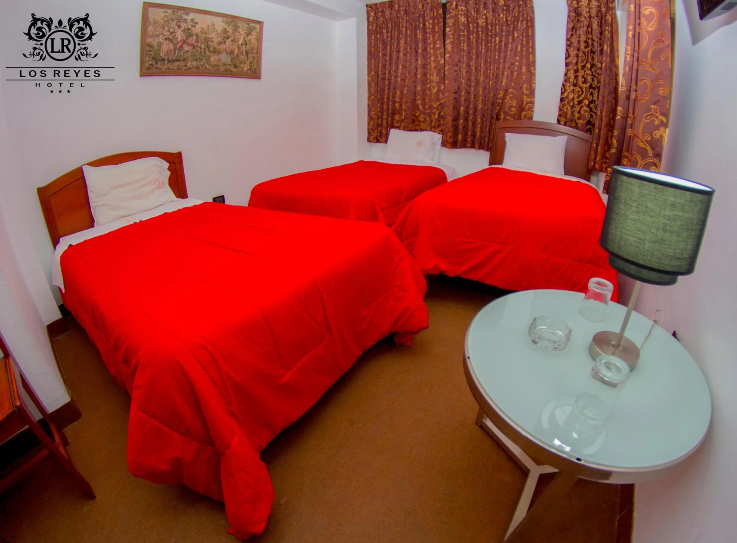 Bed in Hotel Los Reyes