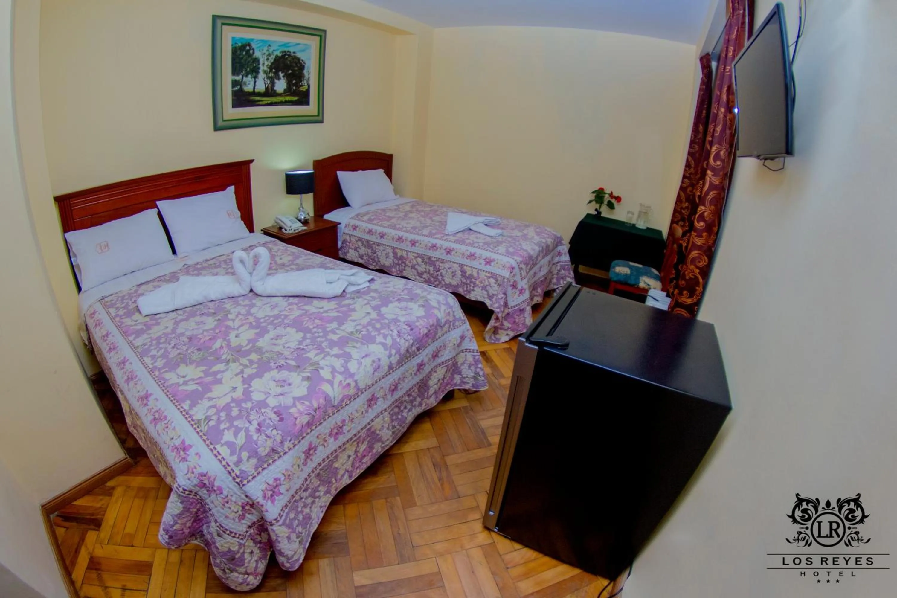 Bed in Hotel Los Reyes