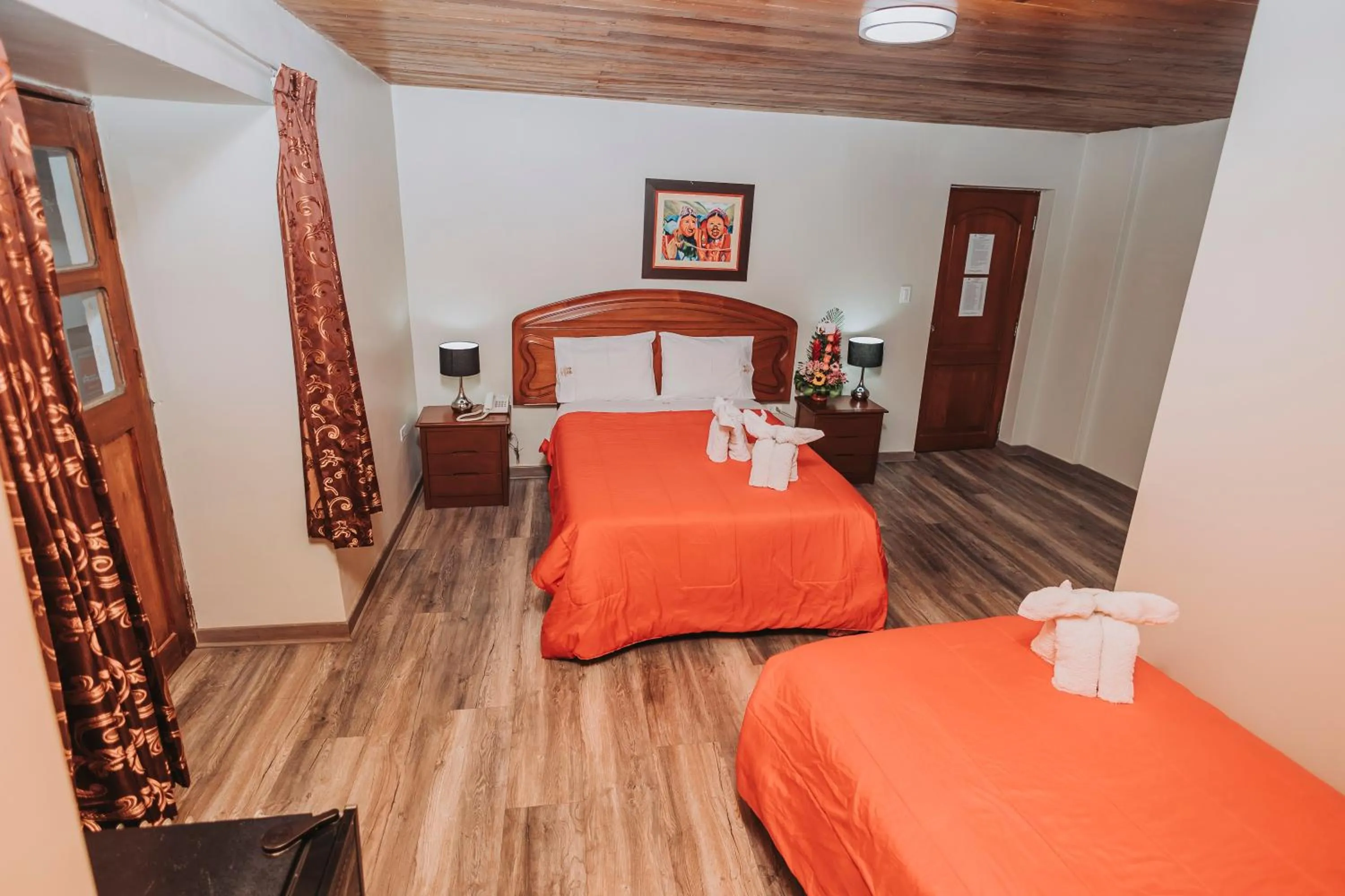 Bed in Hotel Los Reyes