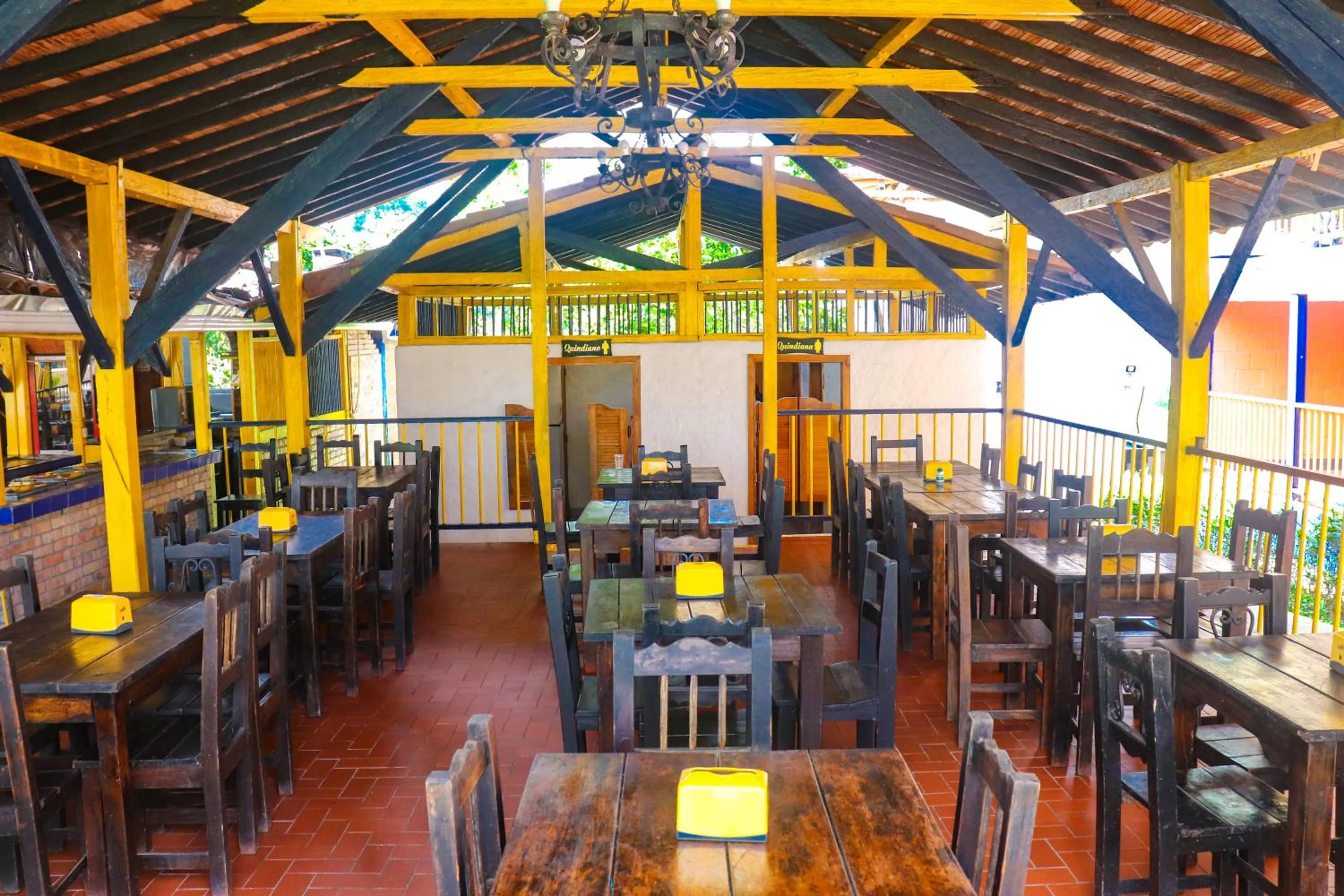 Restaurant/places to eat in Hotel Quindio Campestre