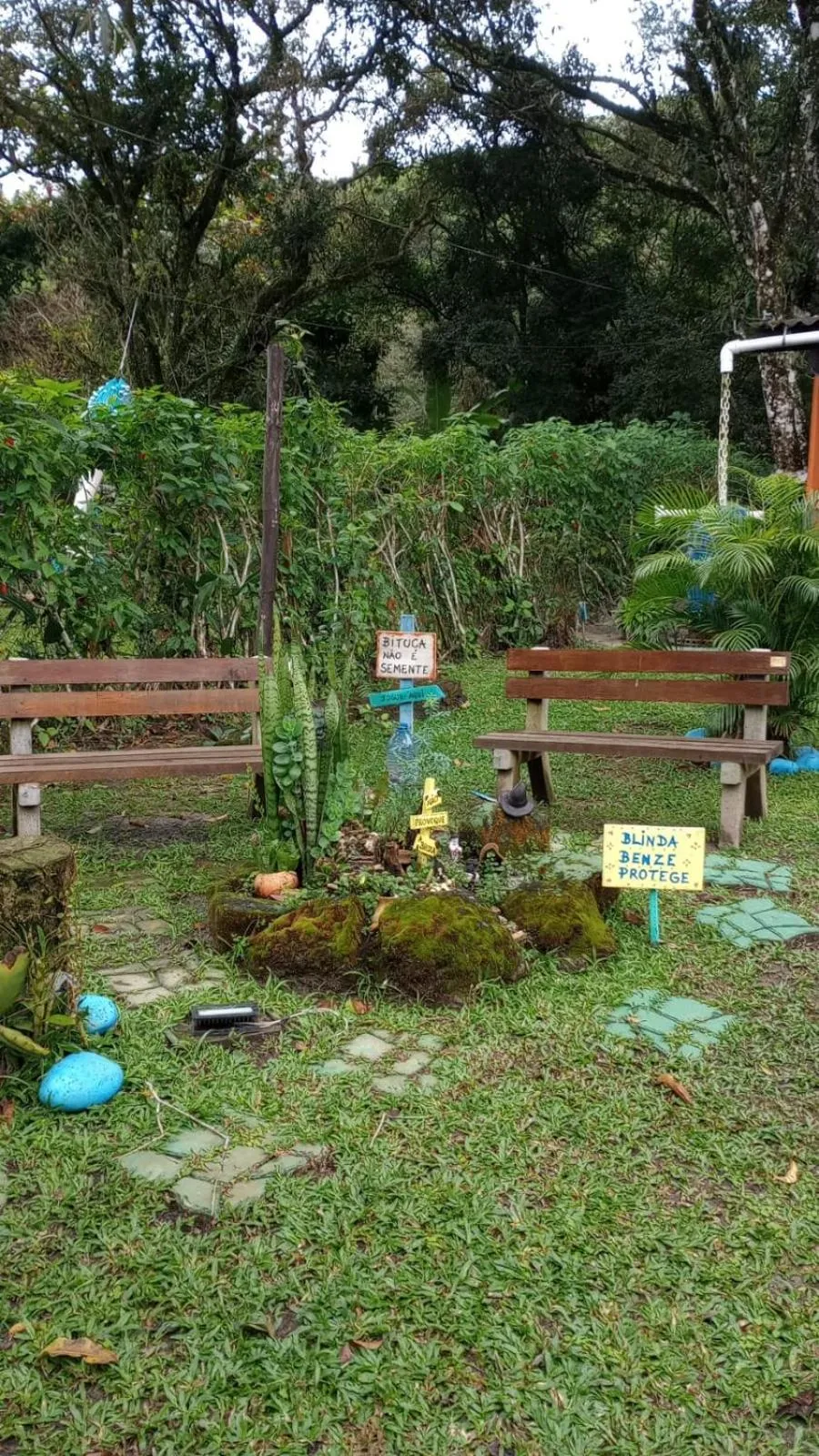 Garden in Pousada Recanto das Cores