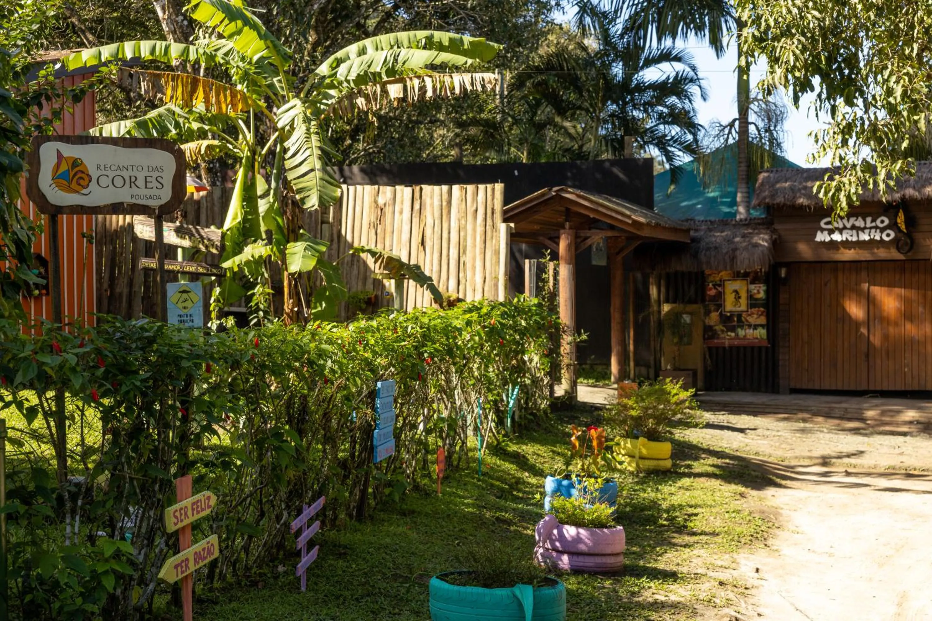 View (from property/room) in Pousada Recanto das Cores