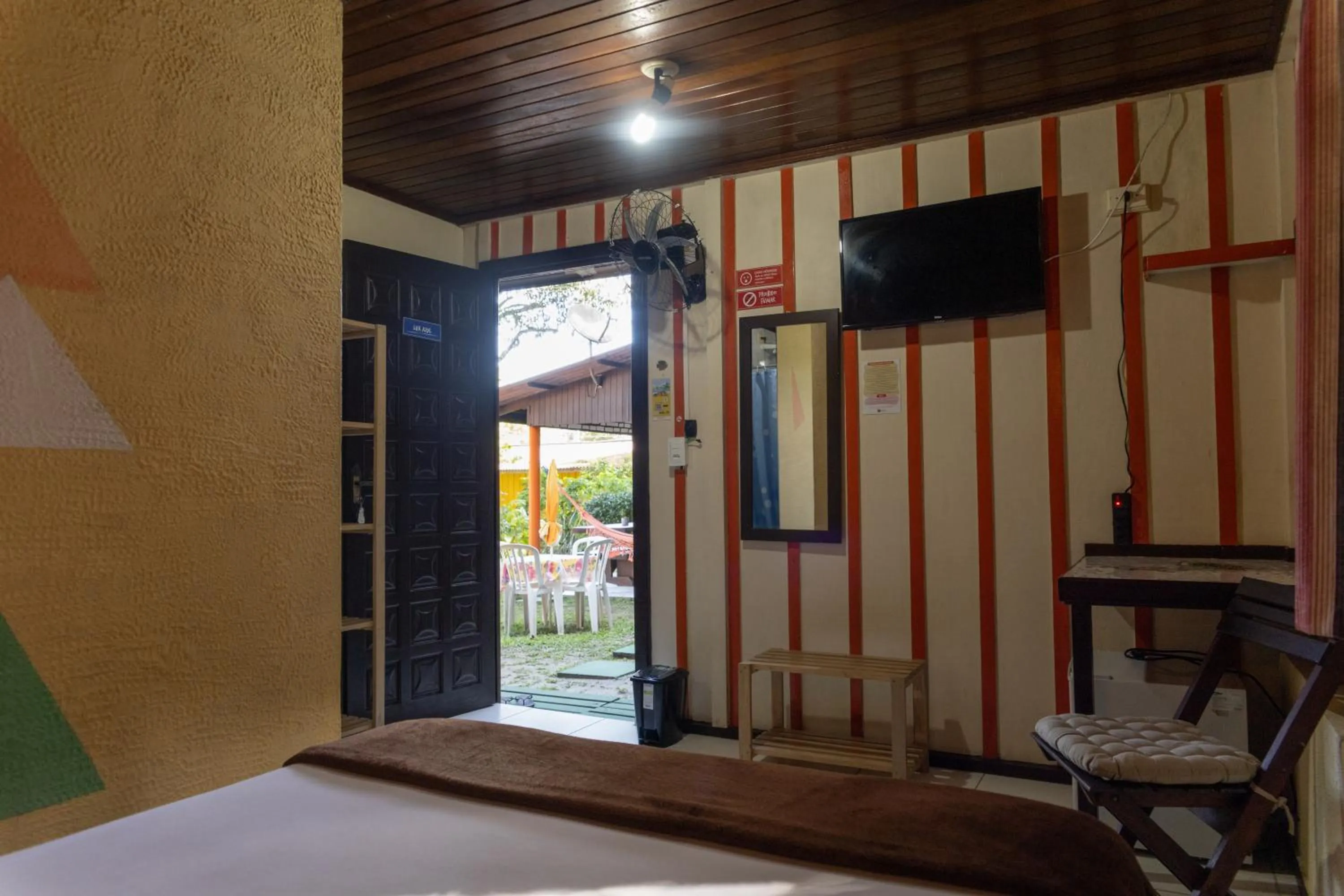 Bedroom, Bed in Pousada Recanto das Cores