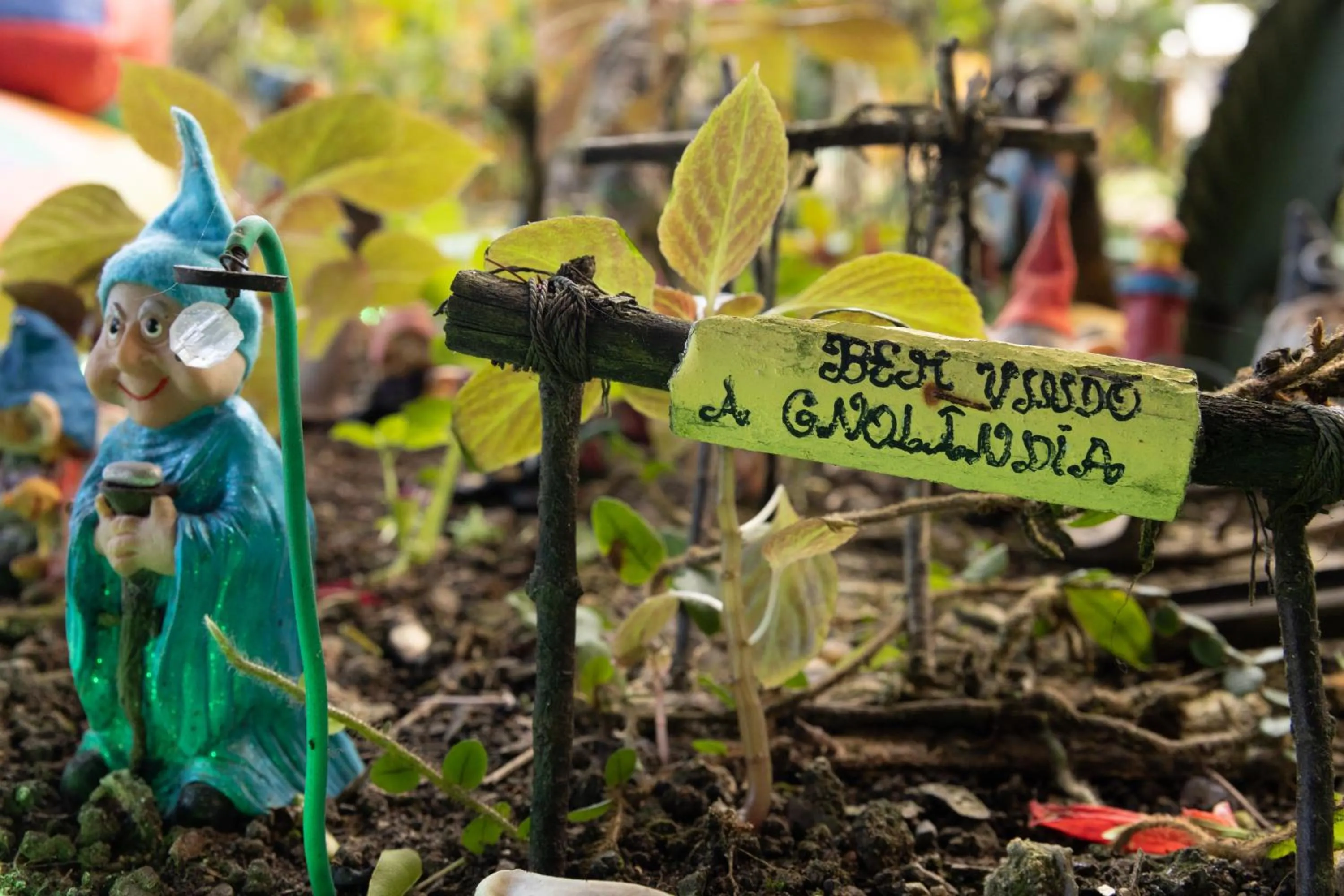 Decorative detail in Pousada Recanto das Cores