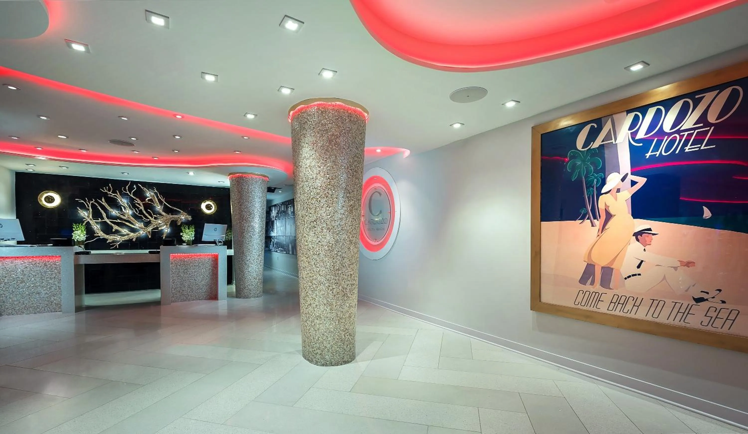 Lobby or reception in Cardozo Hotel