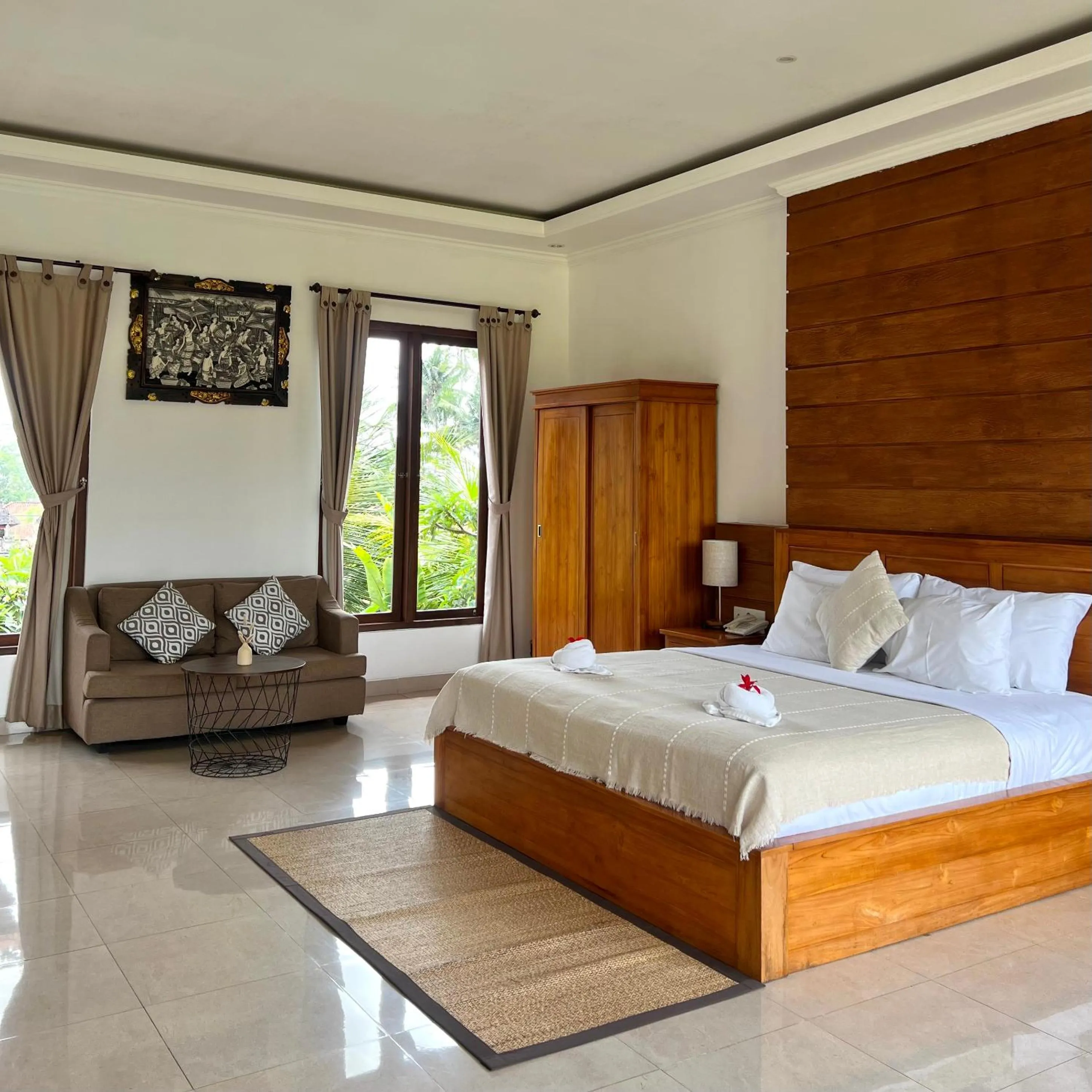 Property building, Bed in Kubu Bali Baik Villa & Resort - CHSE Certified
