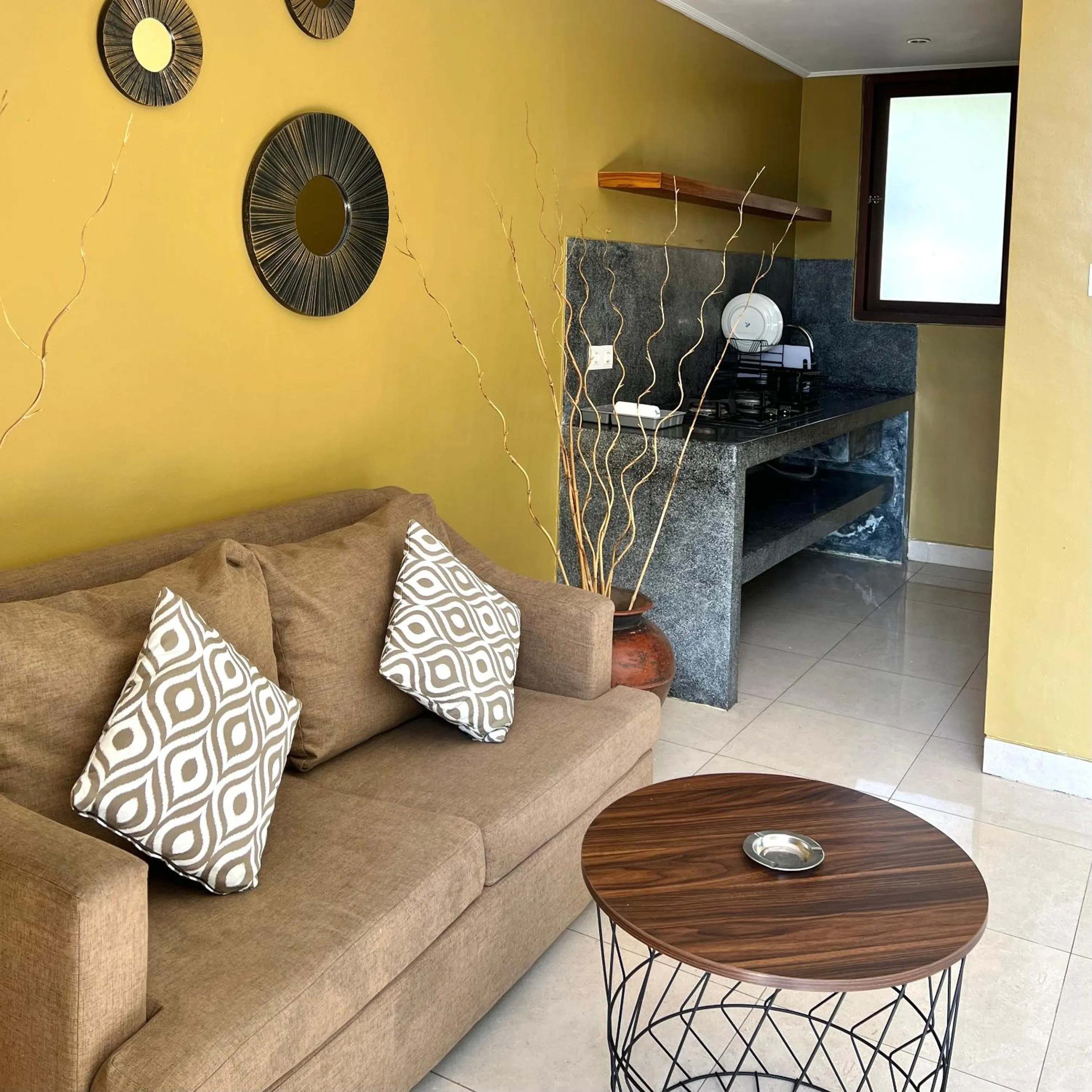 kitchen in Kubu Bali Baik Villa & Resort - CHSE Certified