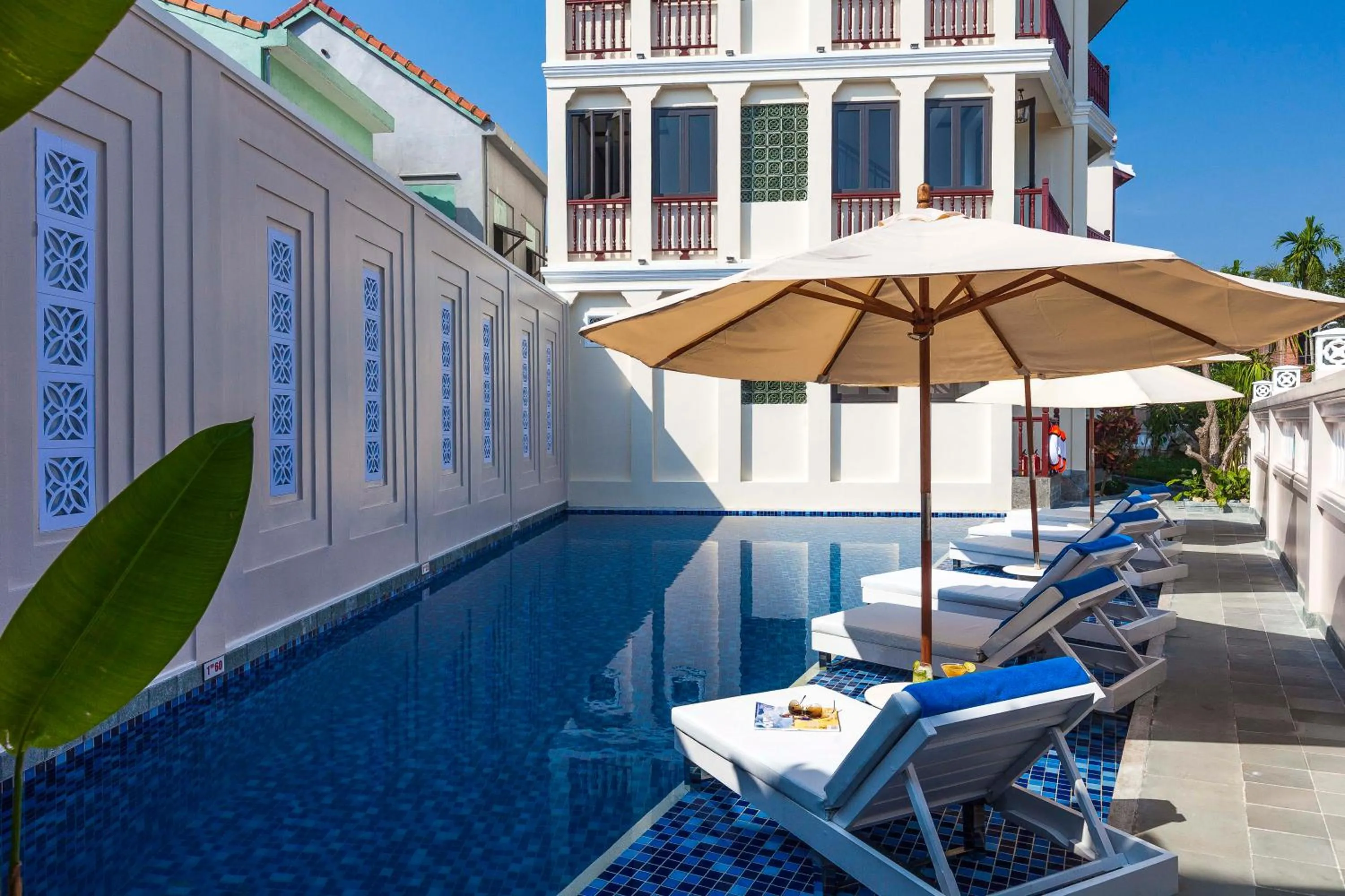 Swimming pool in Cozy Hoian Villas Boutique Hotel