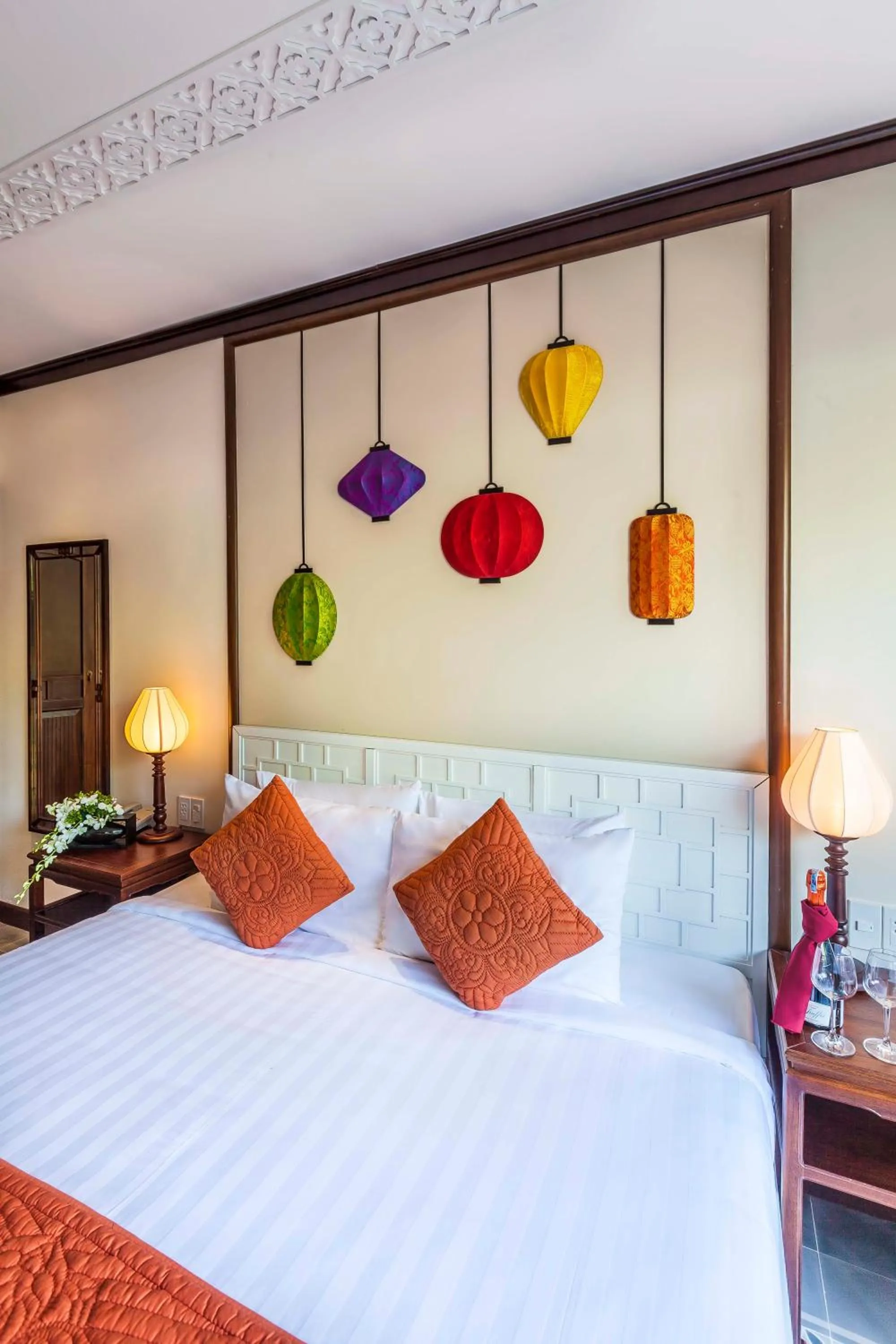 Bedroom in Cozy Hoian Villas Boutique Hotel