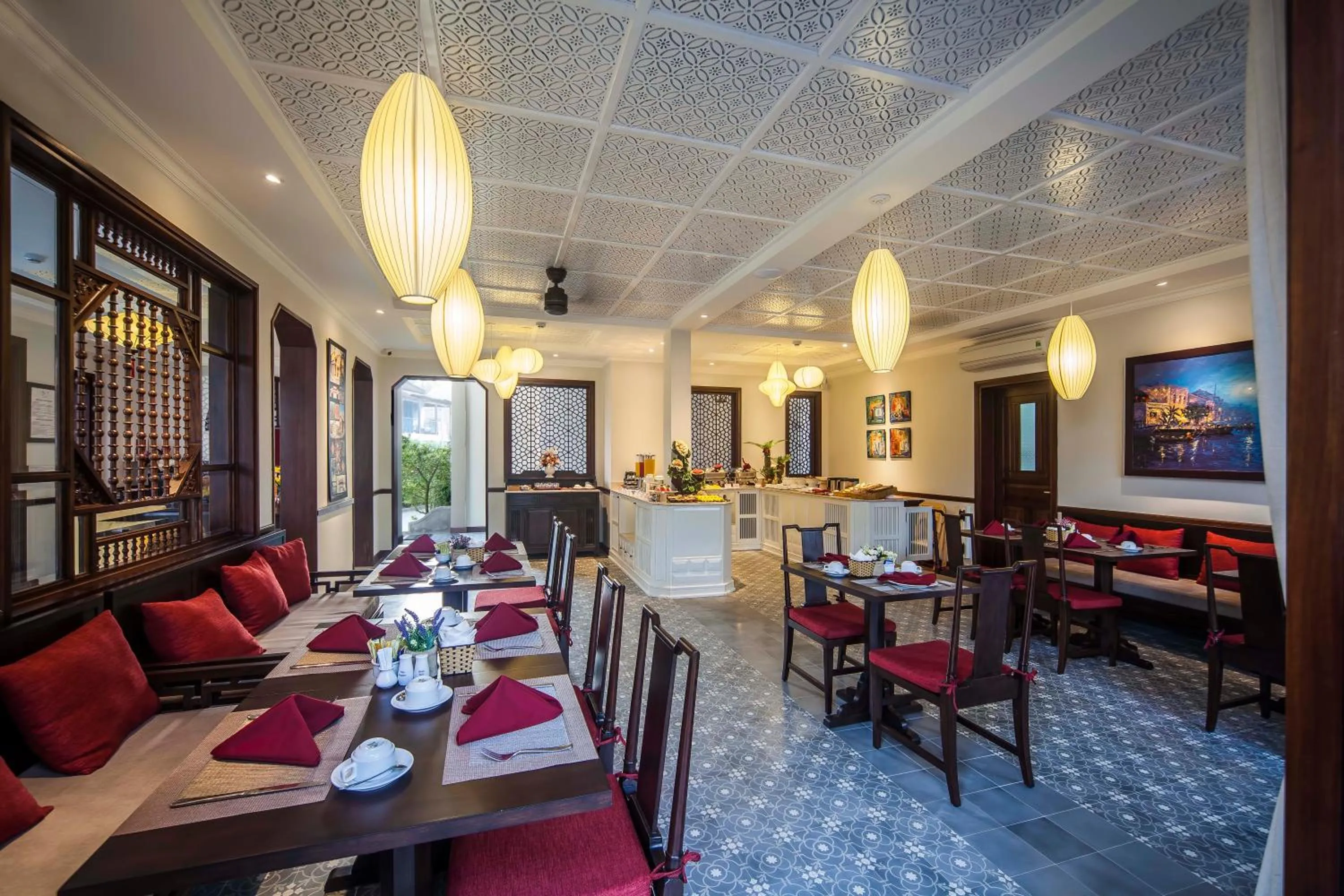 Restaurant/places to eat in Cozy Hoian Villas Boutique Hotel