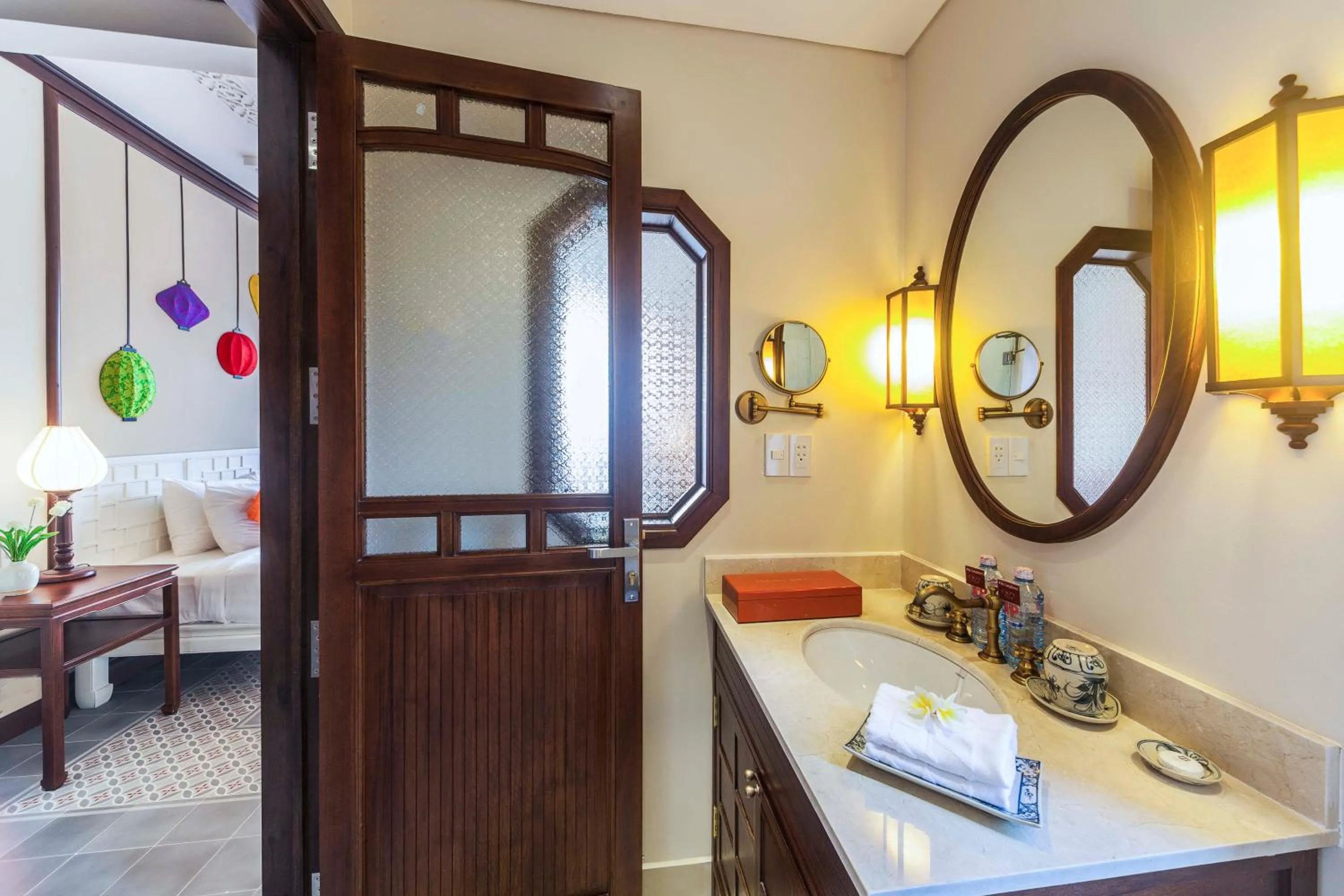 Bathroom in Cozy Hoian Villas Boutique Hotel
