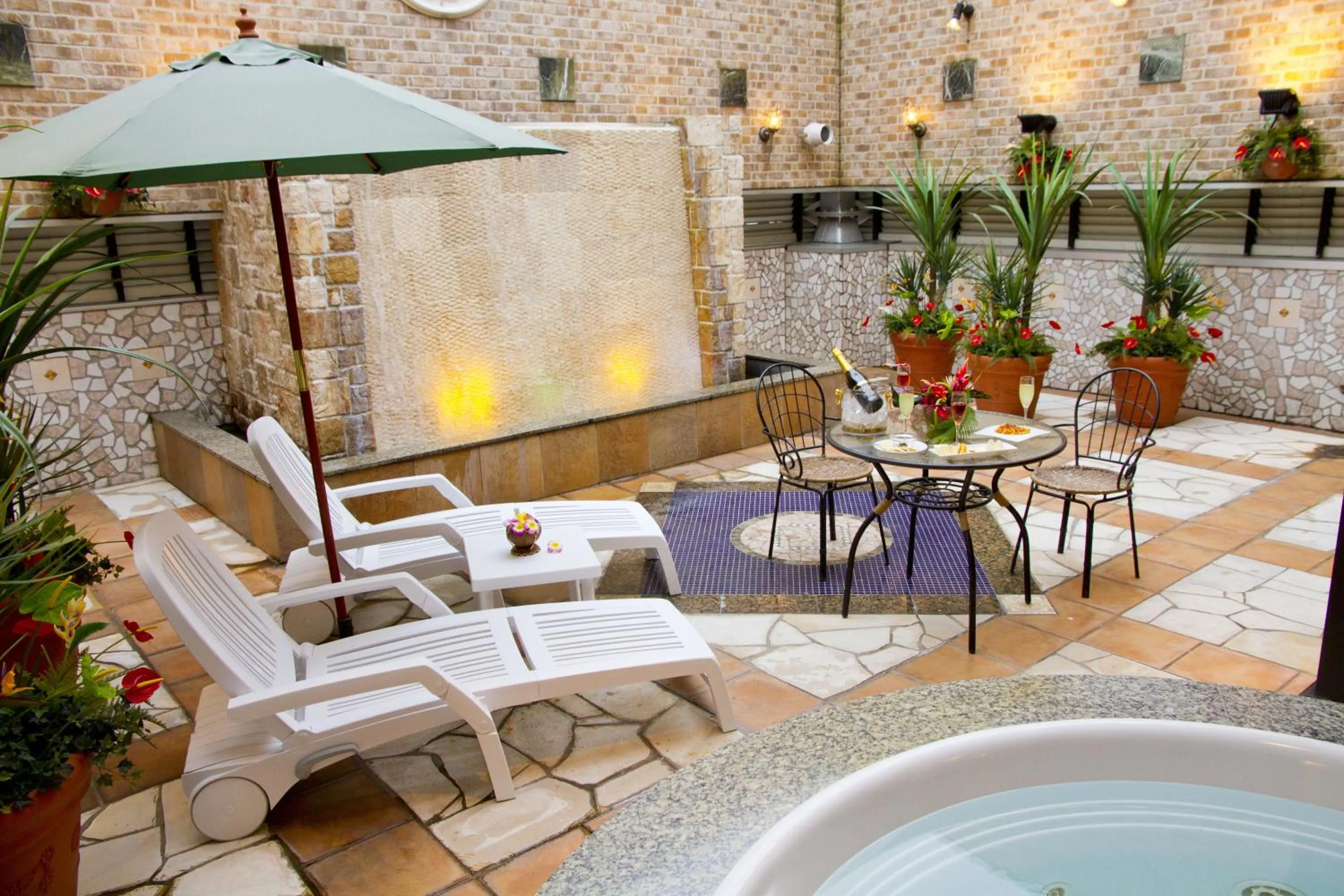 Patio in Hotel Grand Garden (Adult Only)