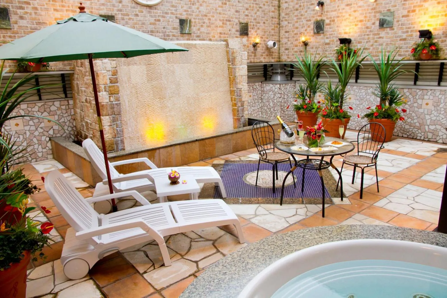 Balcony/Terrace in Hotel Grand Garden (Adult Only)