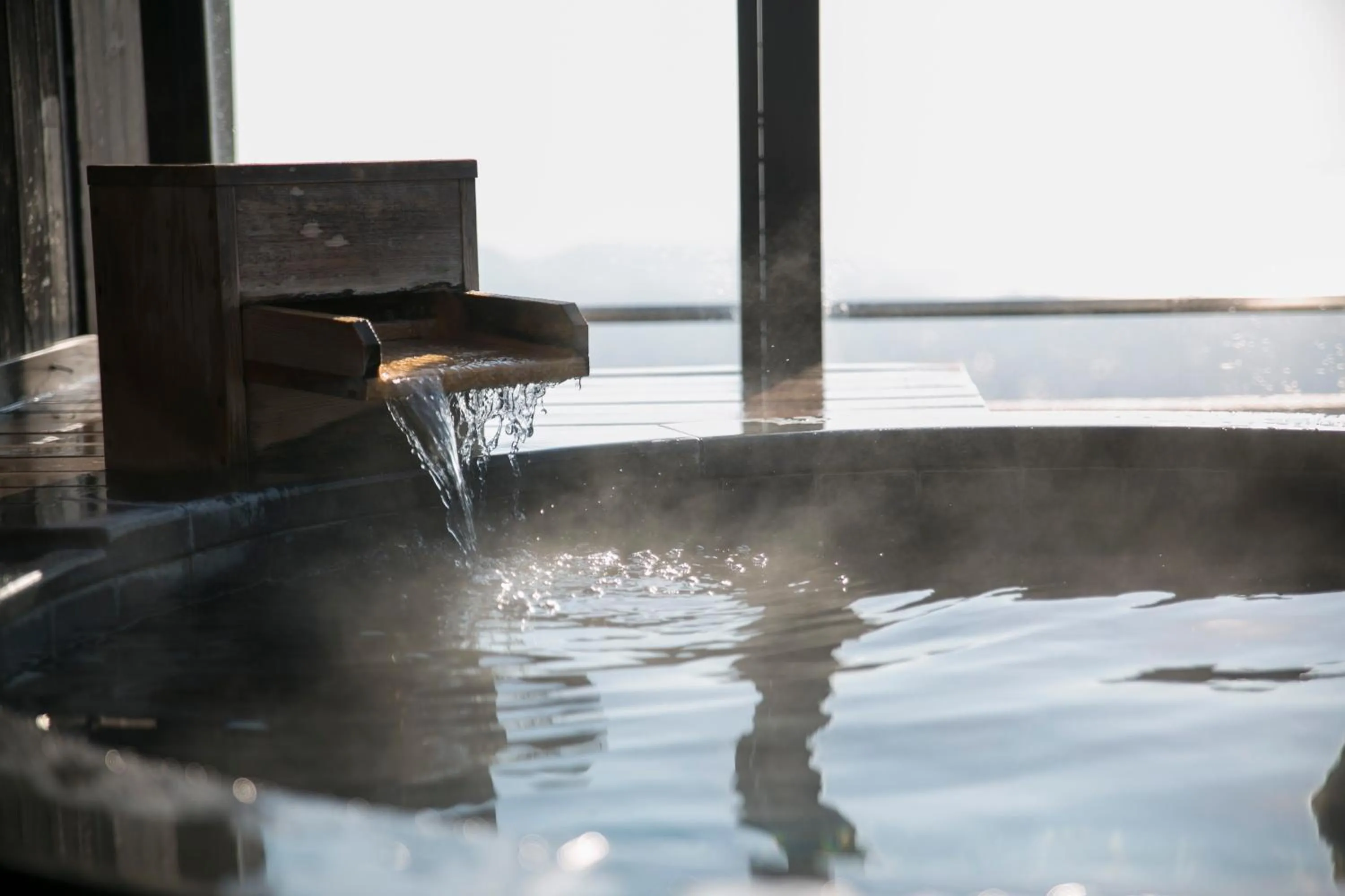 Open Air Bath in Tennomaru