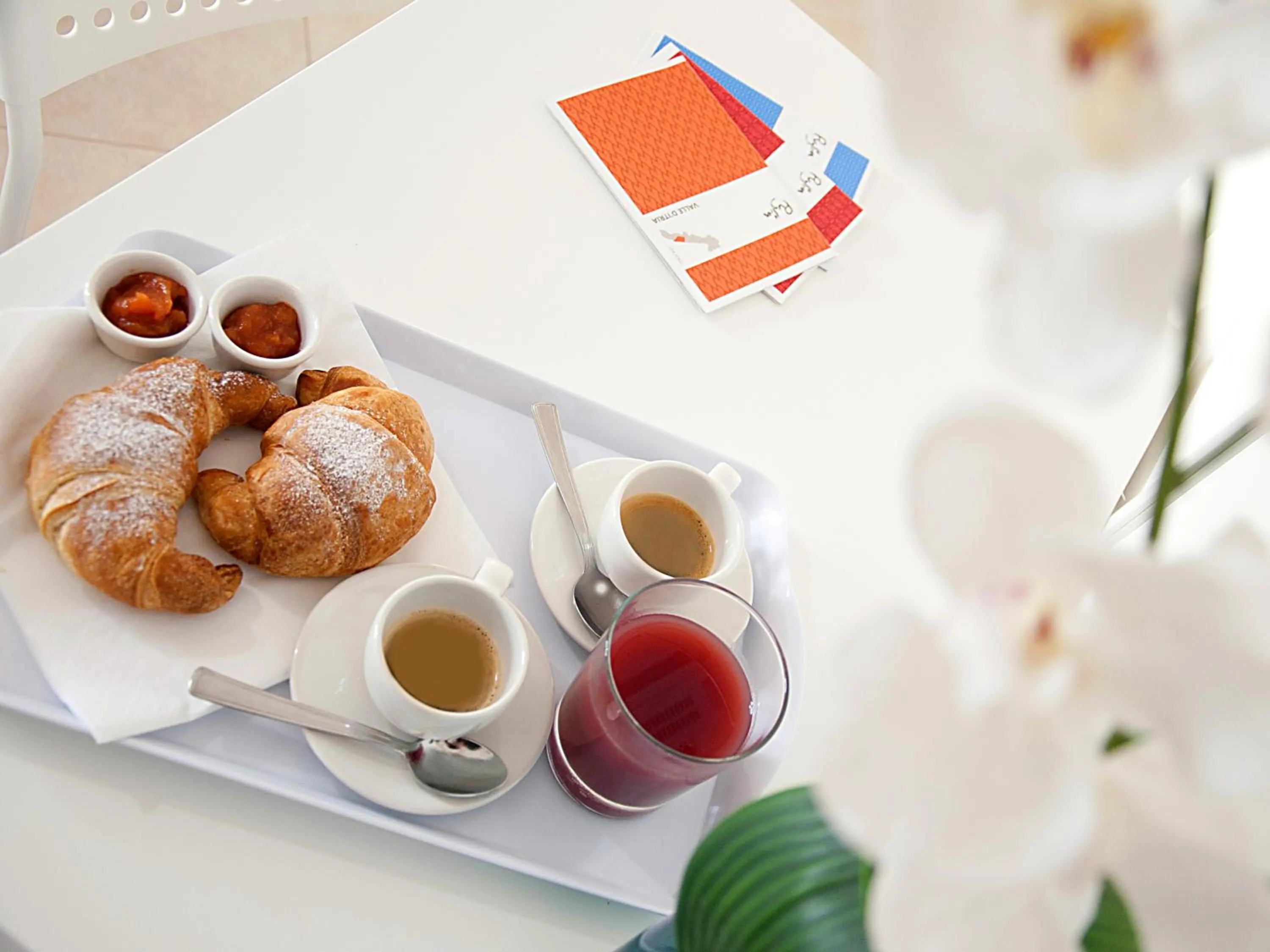 Italian breakfast in B&B Lamie Di Olimpia