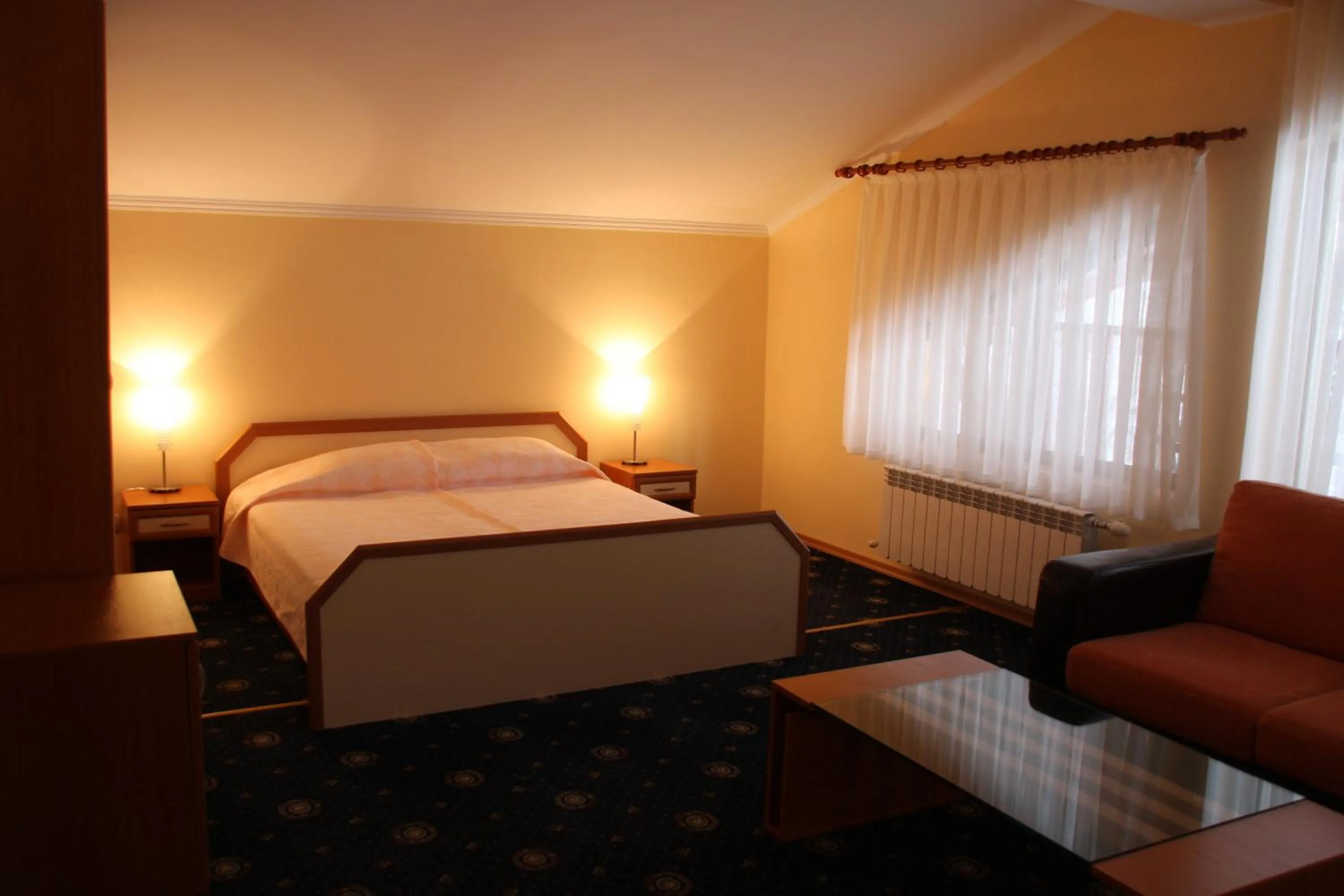 Bed in Kovanlika Hotel