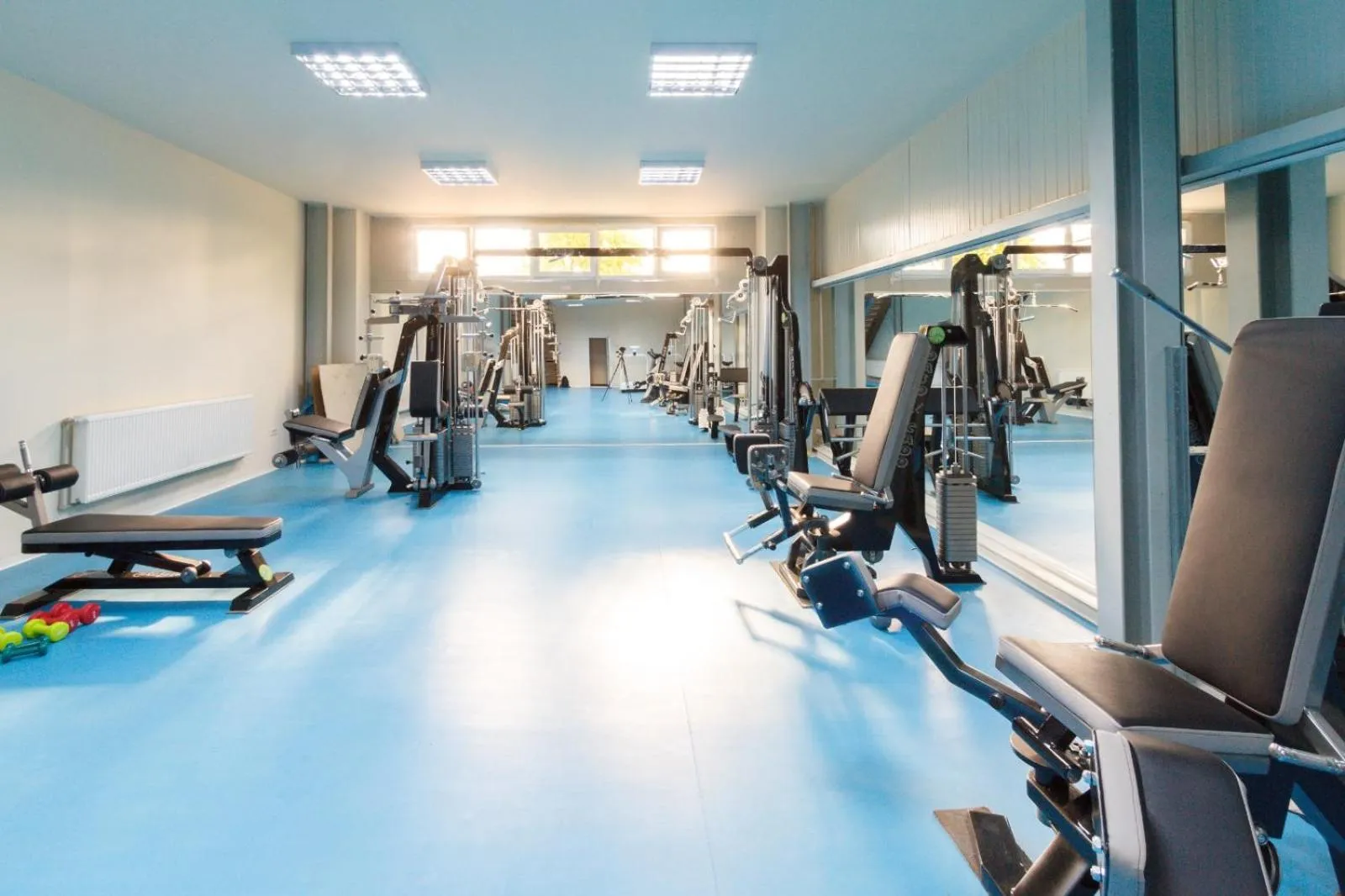 Fitness centre/facilities in YMY HOTELS Târgu Jiu