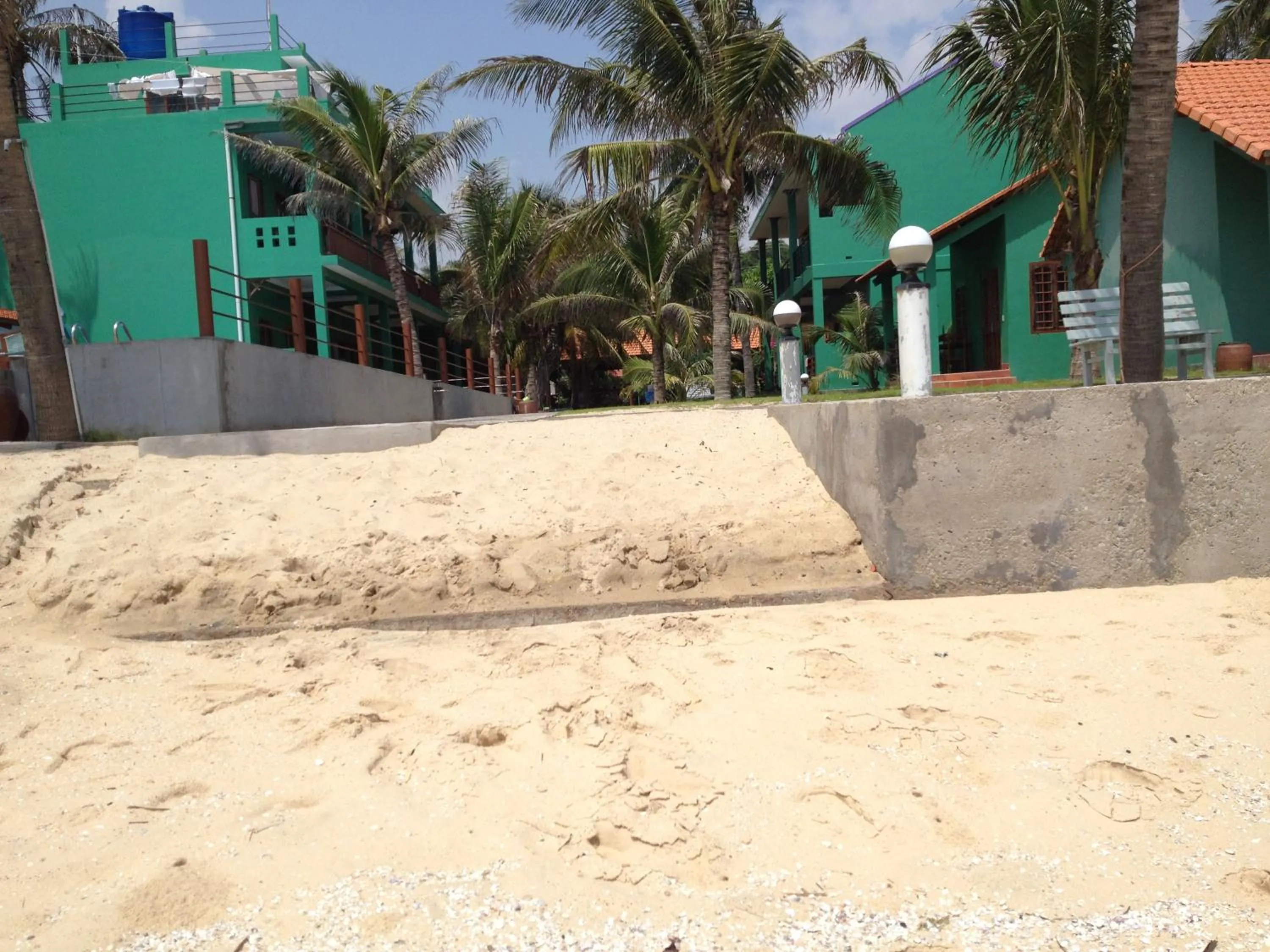 Decorative detail in Hiep Hoa Resort