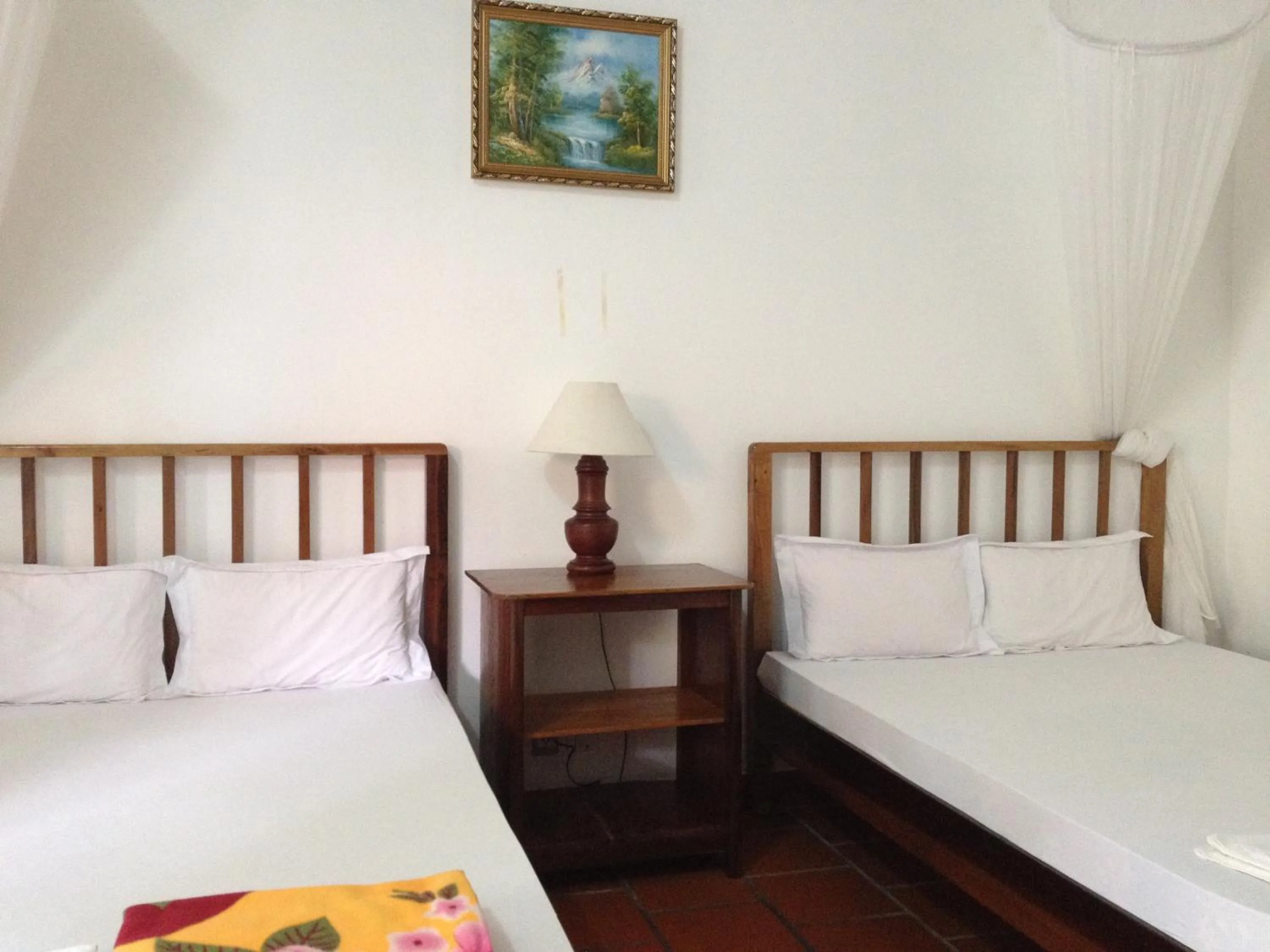 Decorative detail, Bed in Hiep Hoa Resort