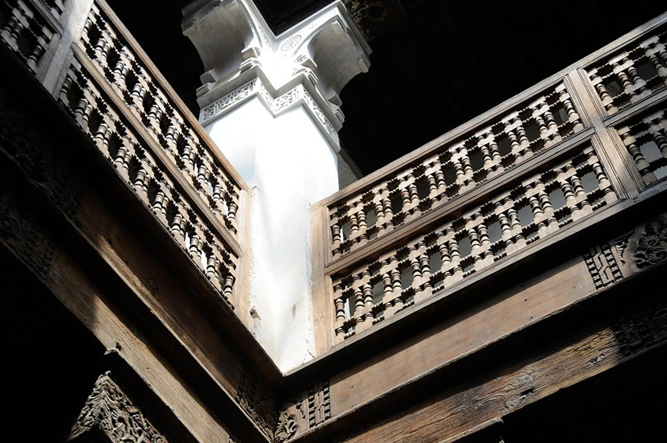 Decorative detail in Riad K