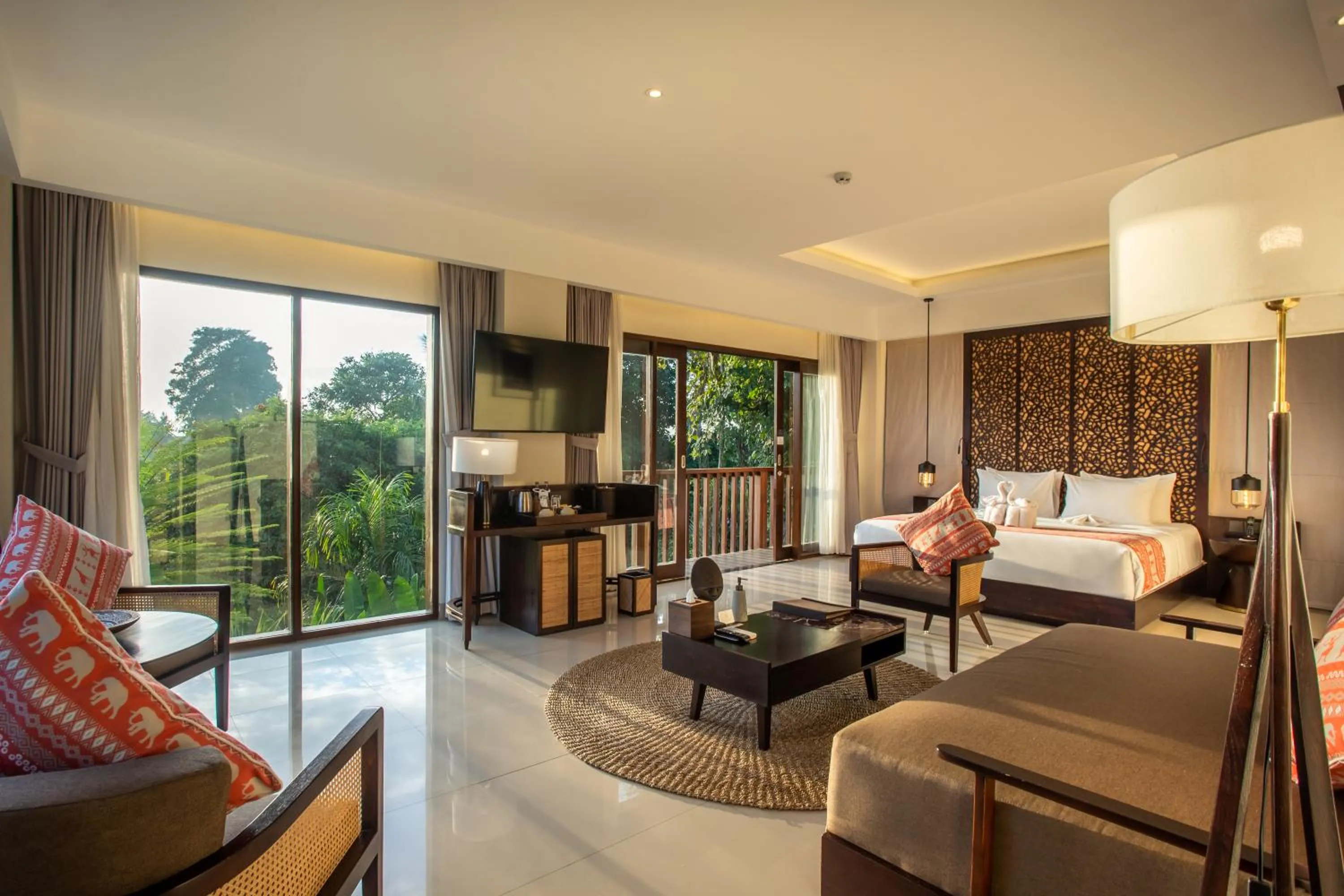Living room in Sanctoo Suites & Villas