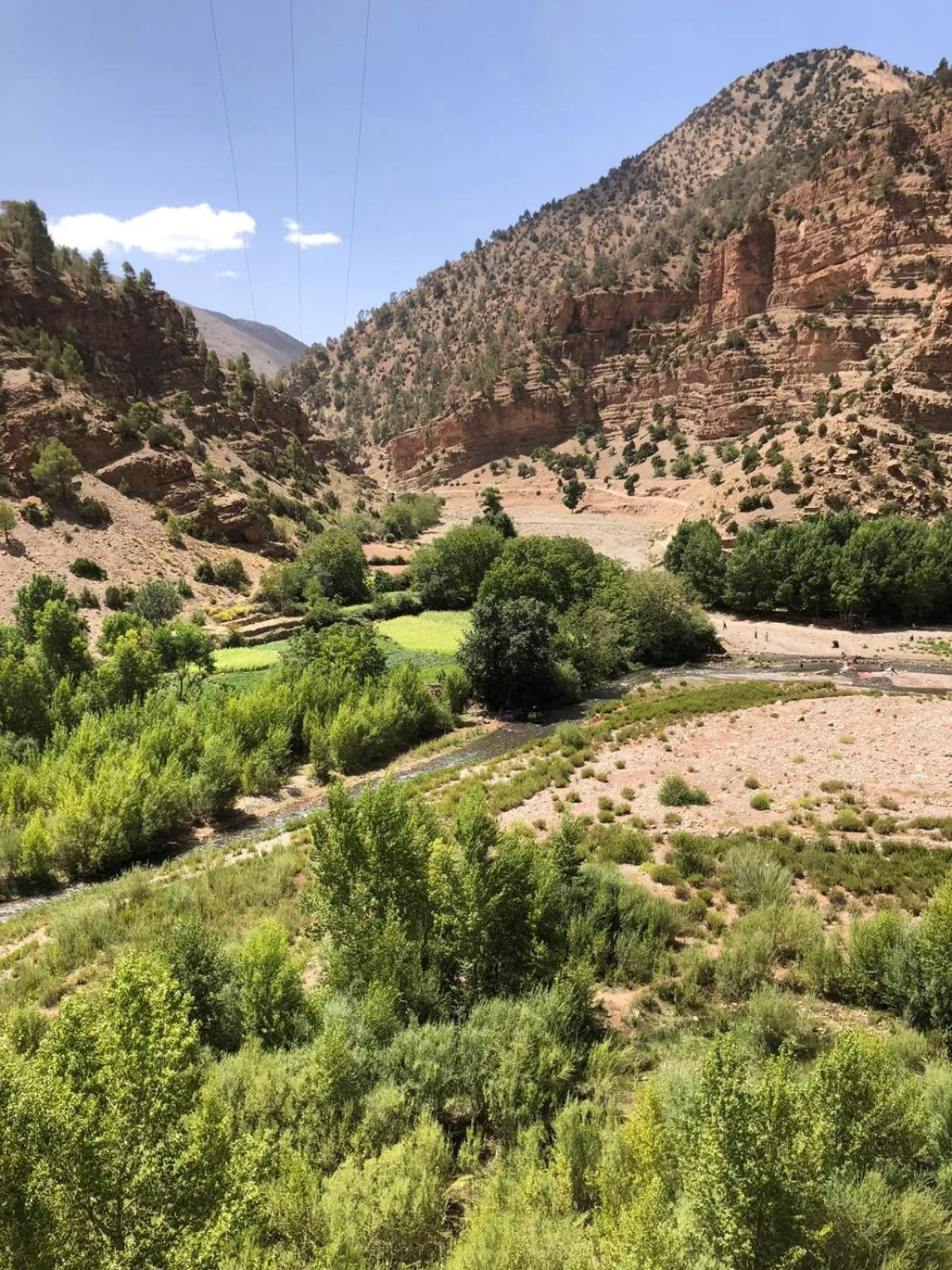 Natural landscape in Gite Ifoulou Tassaout
