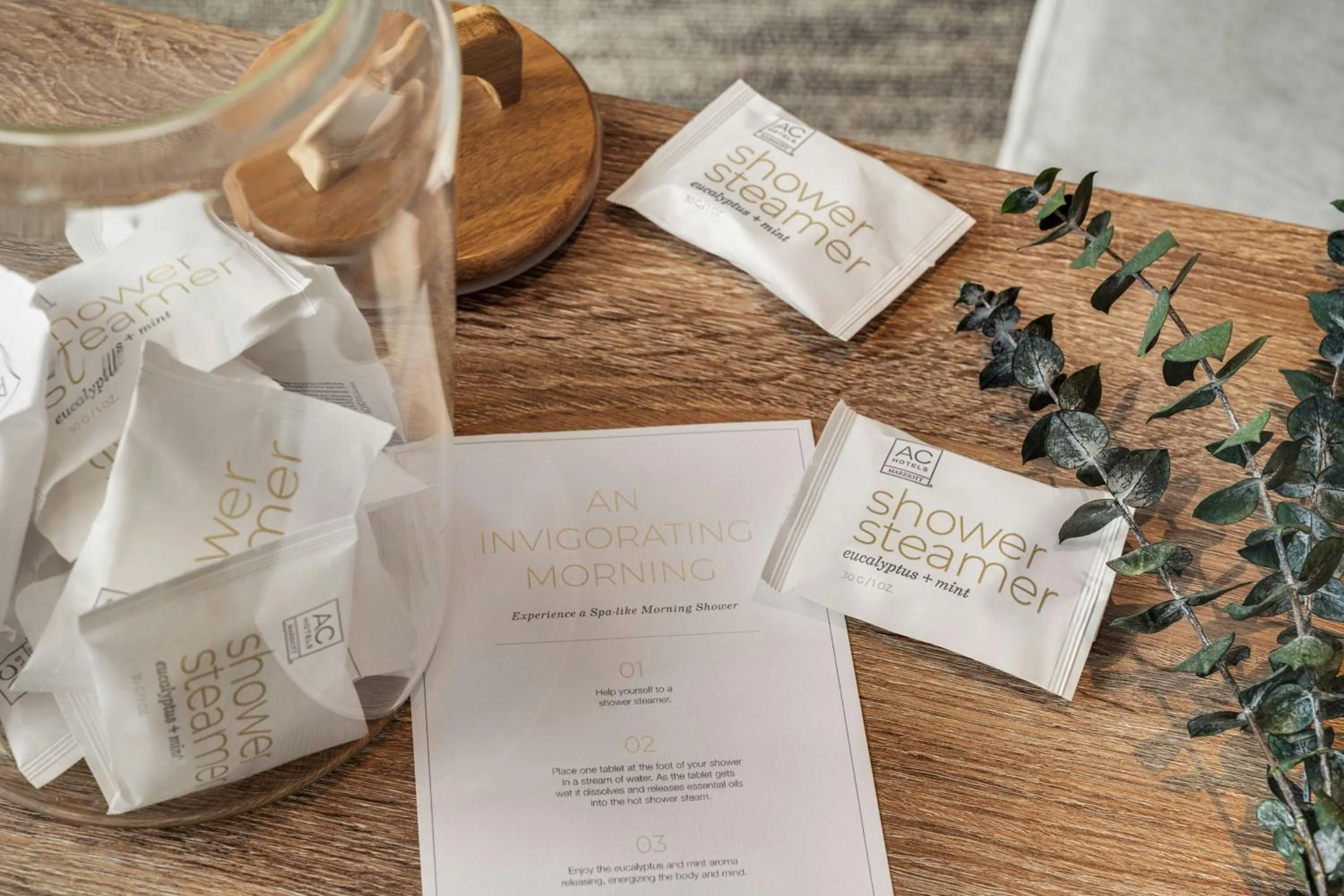 Bathroom in AC Hotel Cincinnati at Liberty Center