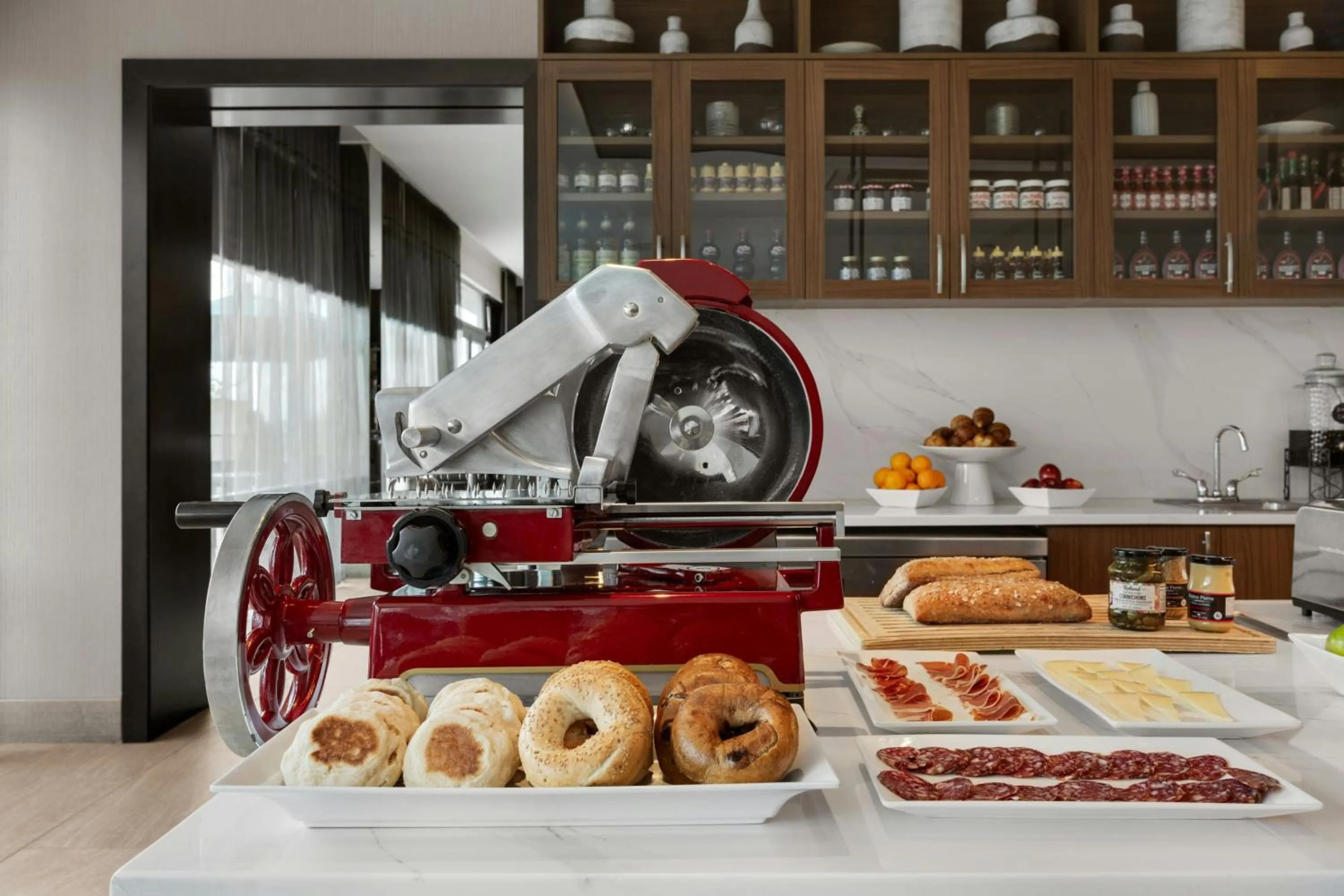 Kitchen or kitchenette in AC Hotel Cincinnati at Liberty Center