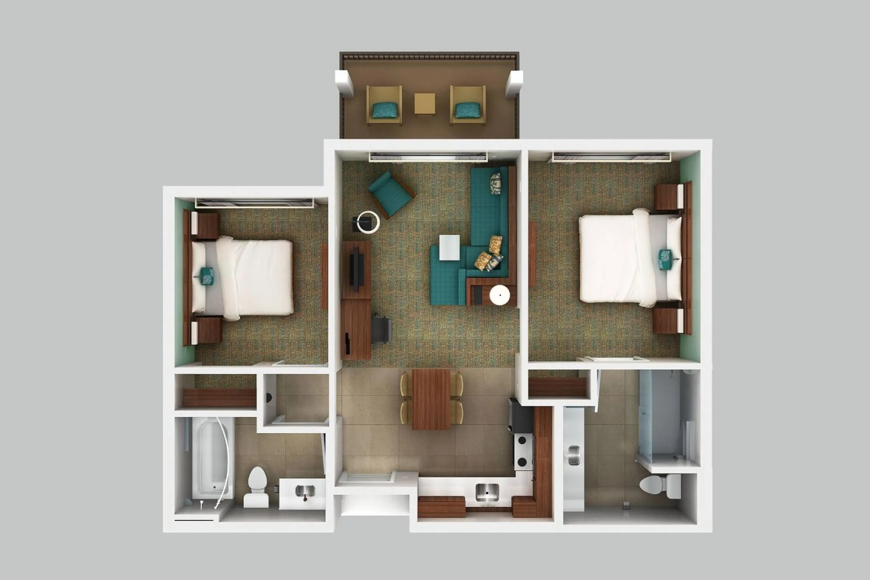 Bedroom in Residence Inn by Marriott Maui Wailea