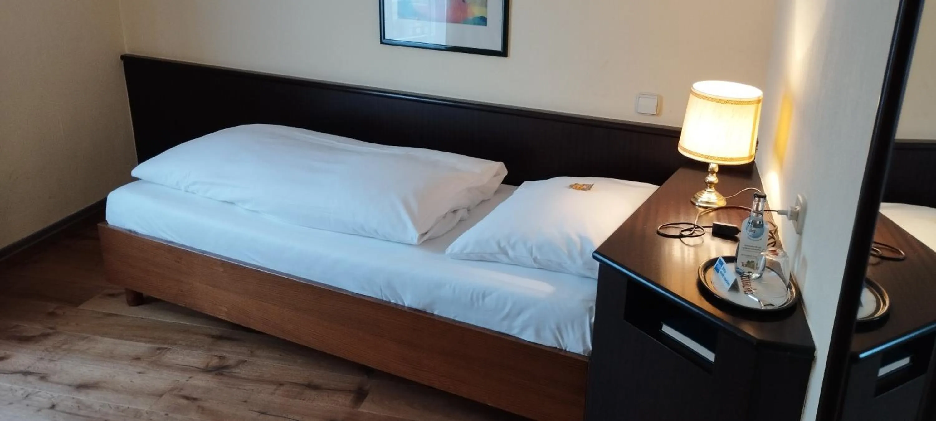 Bed in Hotel am Theater