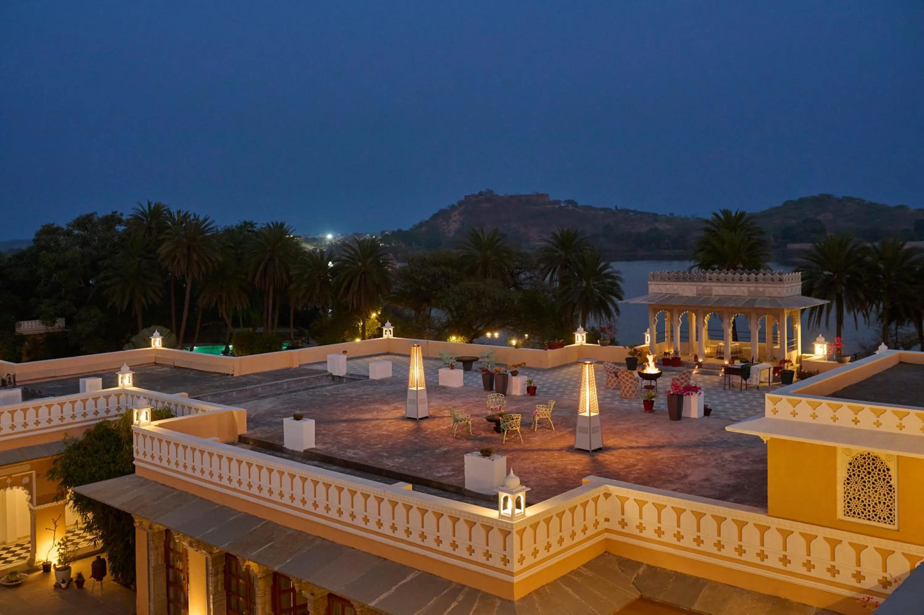 Night in Dev Shree Deogarh