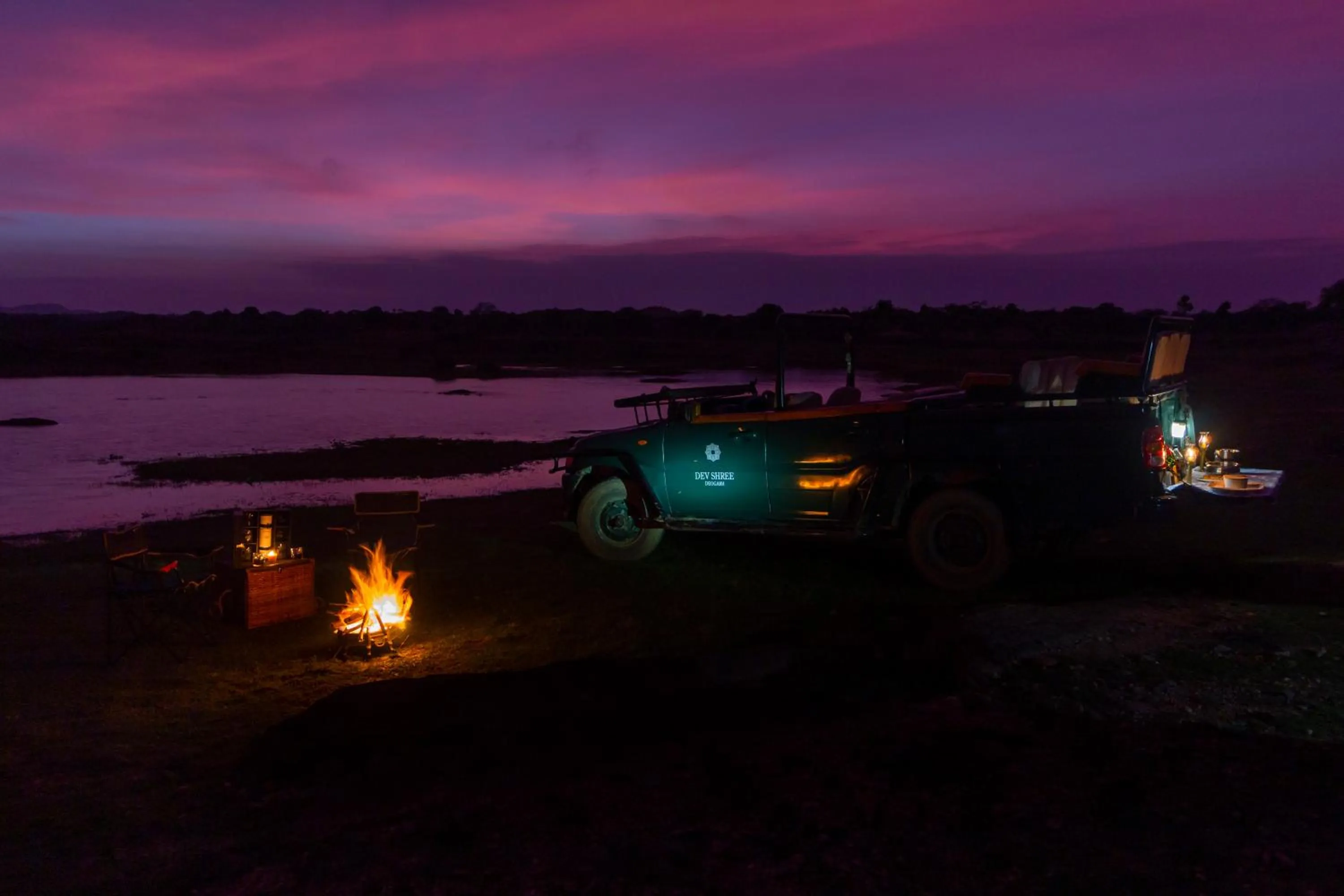 Night in Dev Shree Deogarh